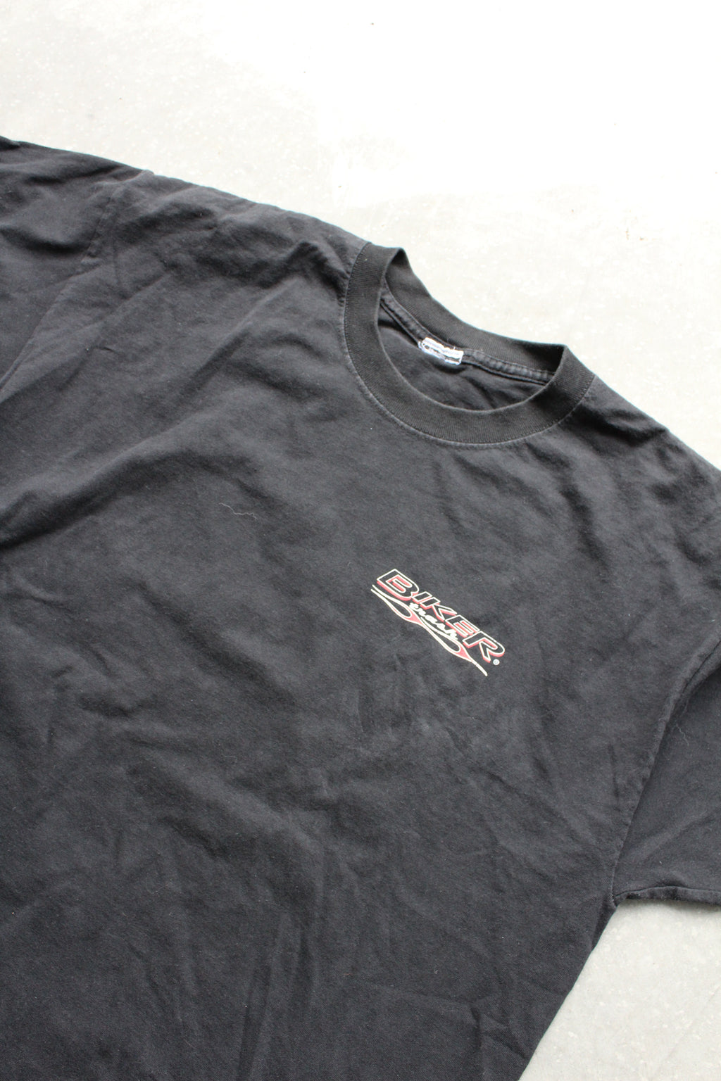Vintage Biker Cartoon Tee -  XL