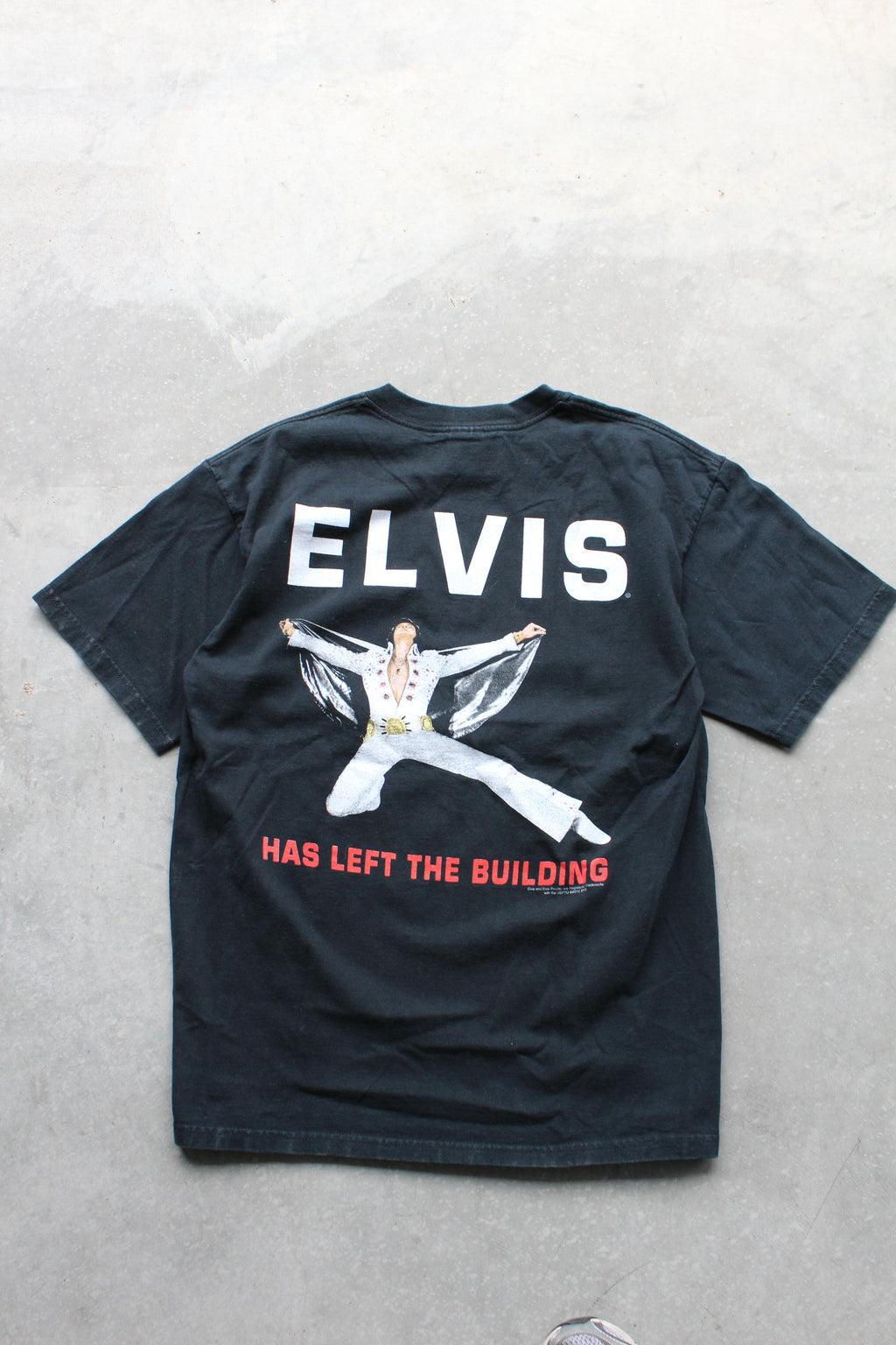 Vintage Elvis Las Vegas Tee - L