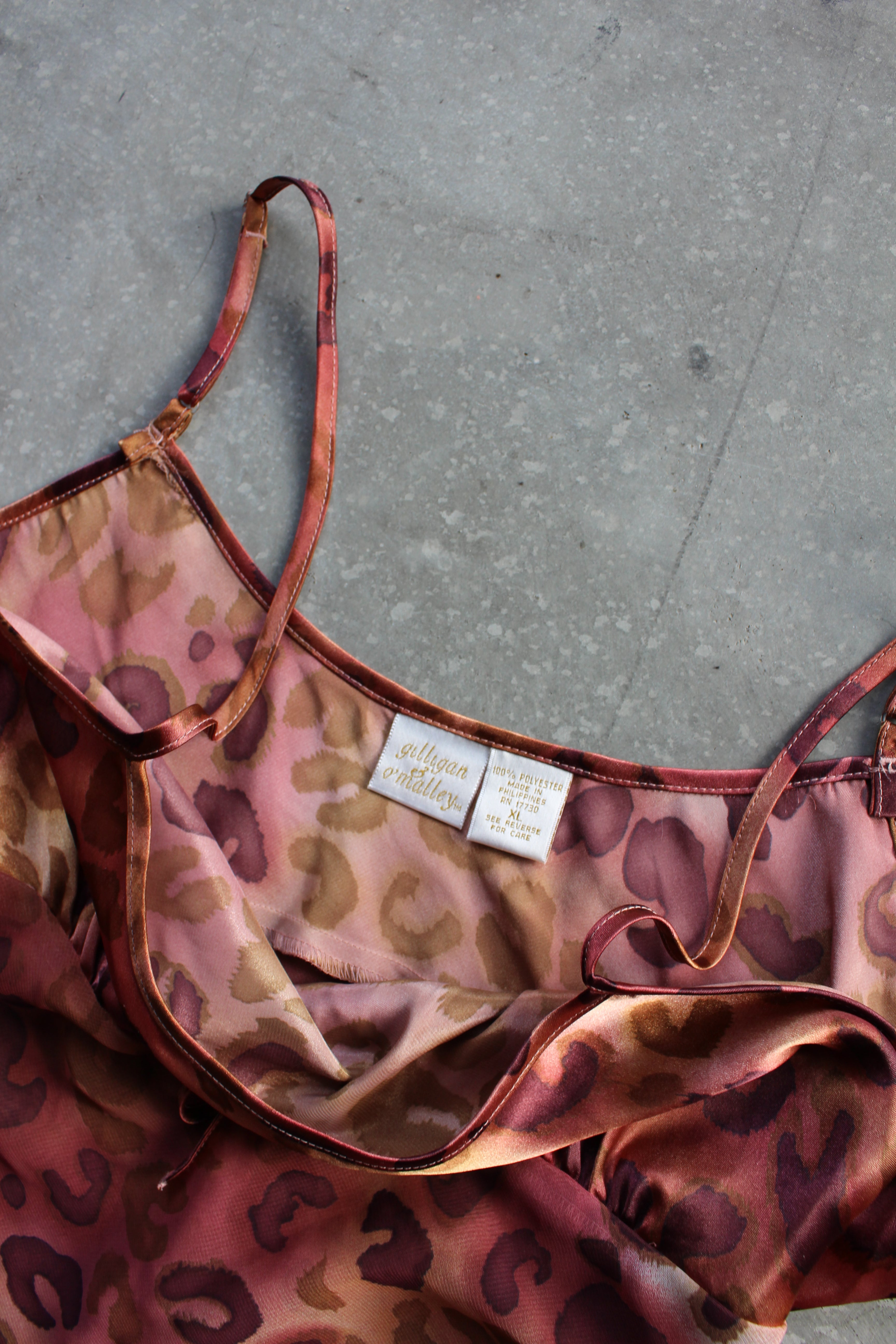 Vintage 90s Cheetah Print Tank Top - XL