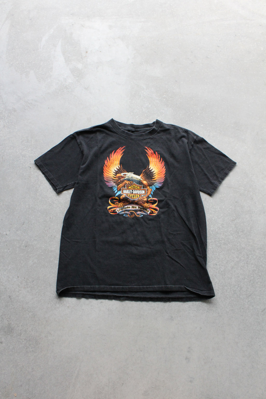 Vintage 90's Harley Davidson Eagle Tee - XL