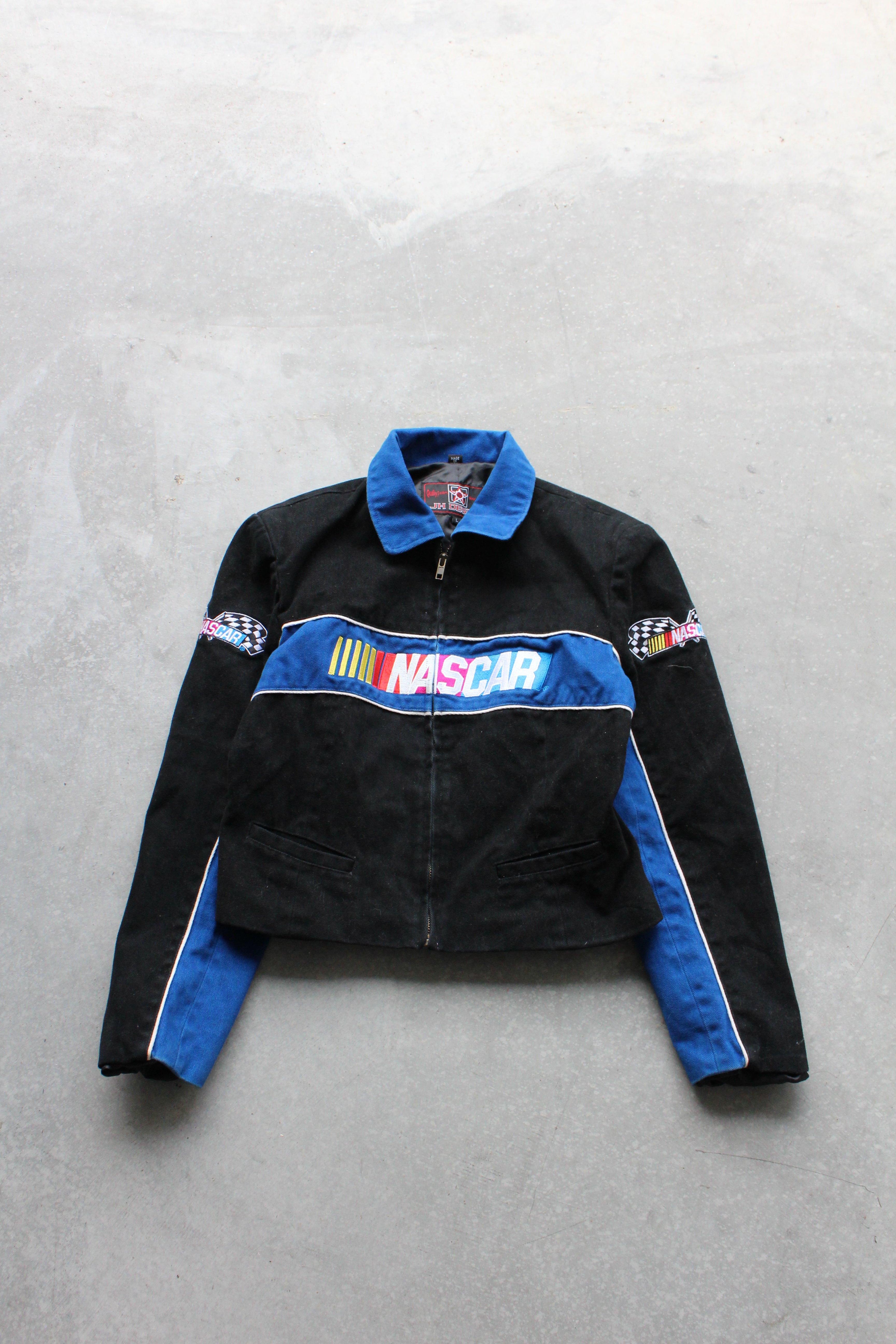 Vintage 90's Women's Nascar Racing Jacket - L