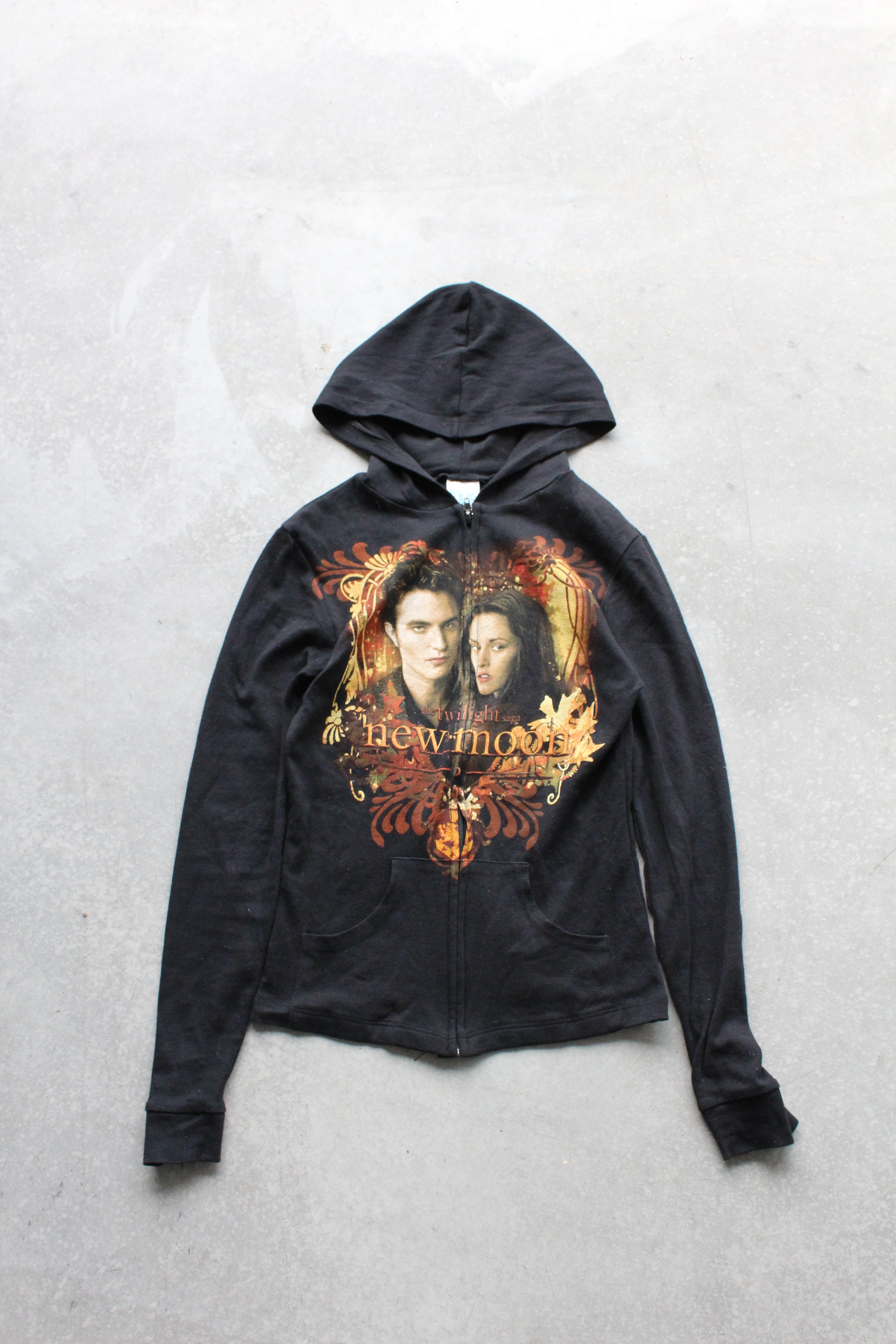 Y2K Twilight New Moon Zip Up - S
