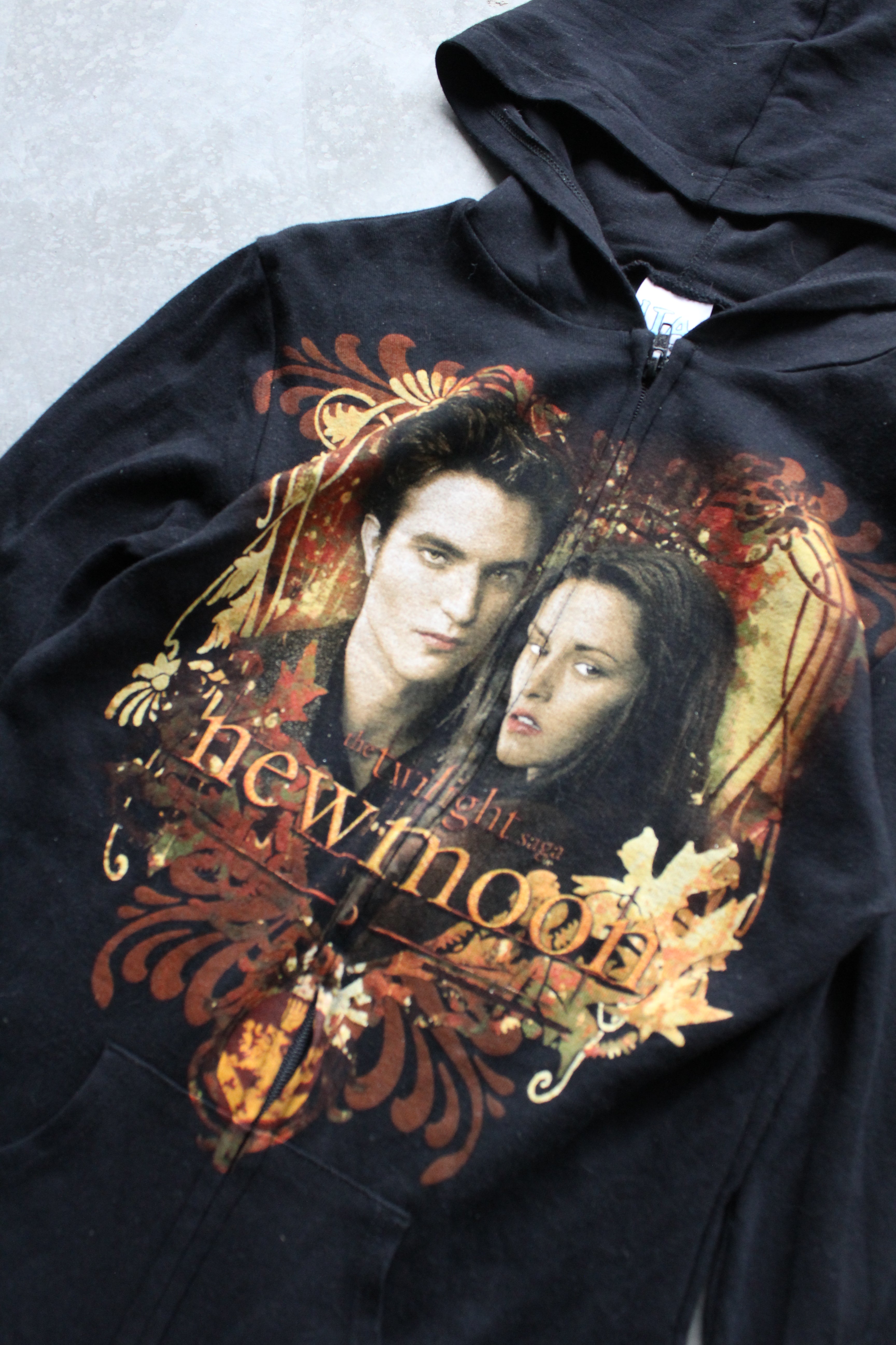 Y2K Twilight New Moon Zip Up - S