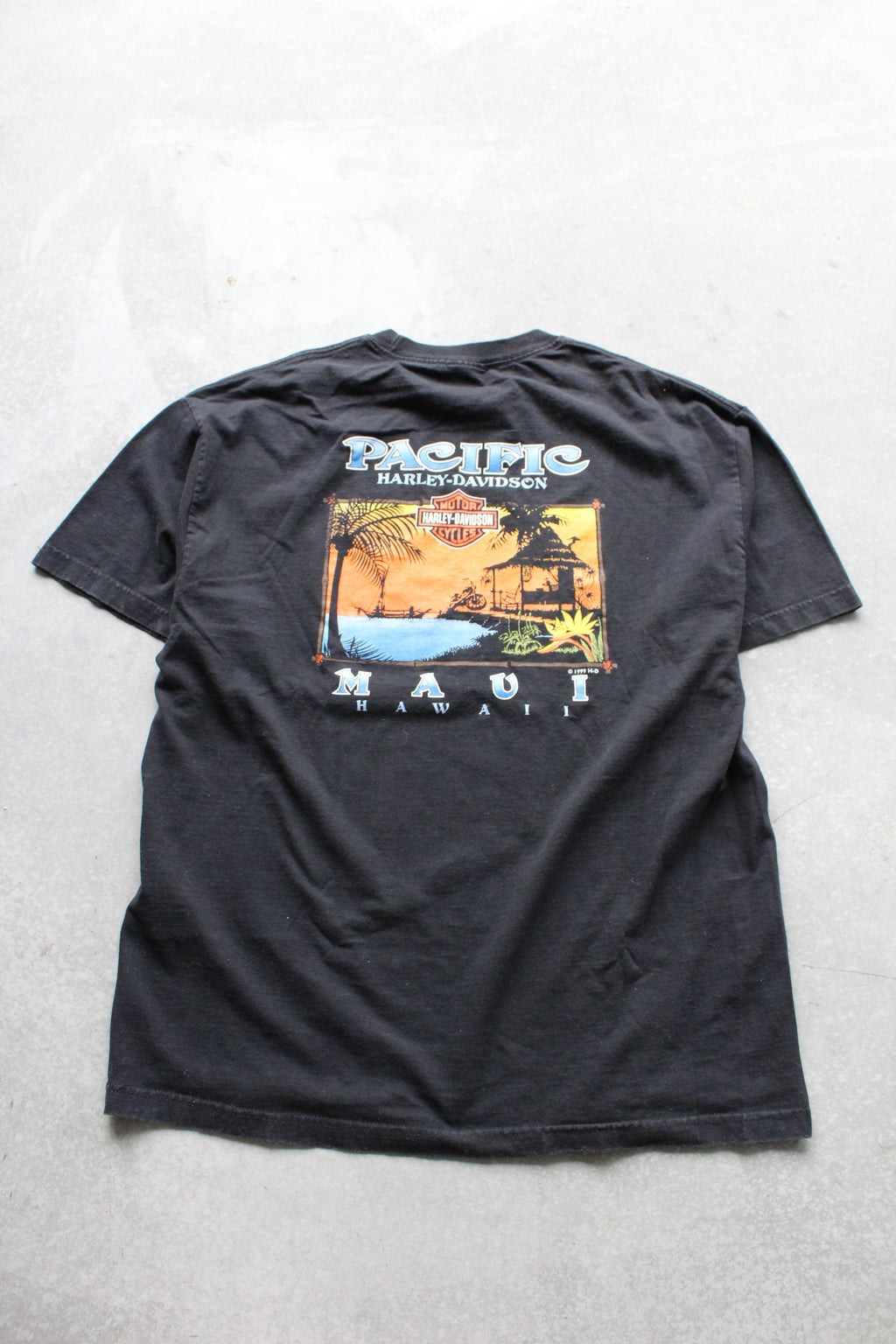 Vintage 90's Harley Davidson Maui Tee - XL