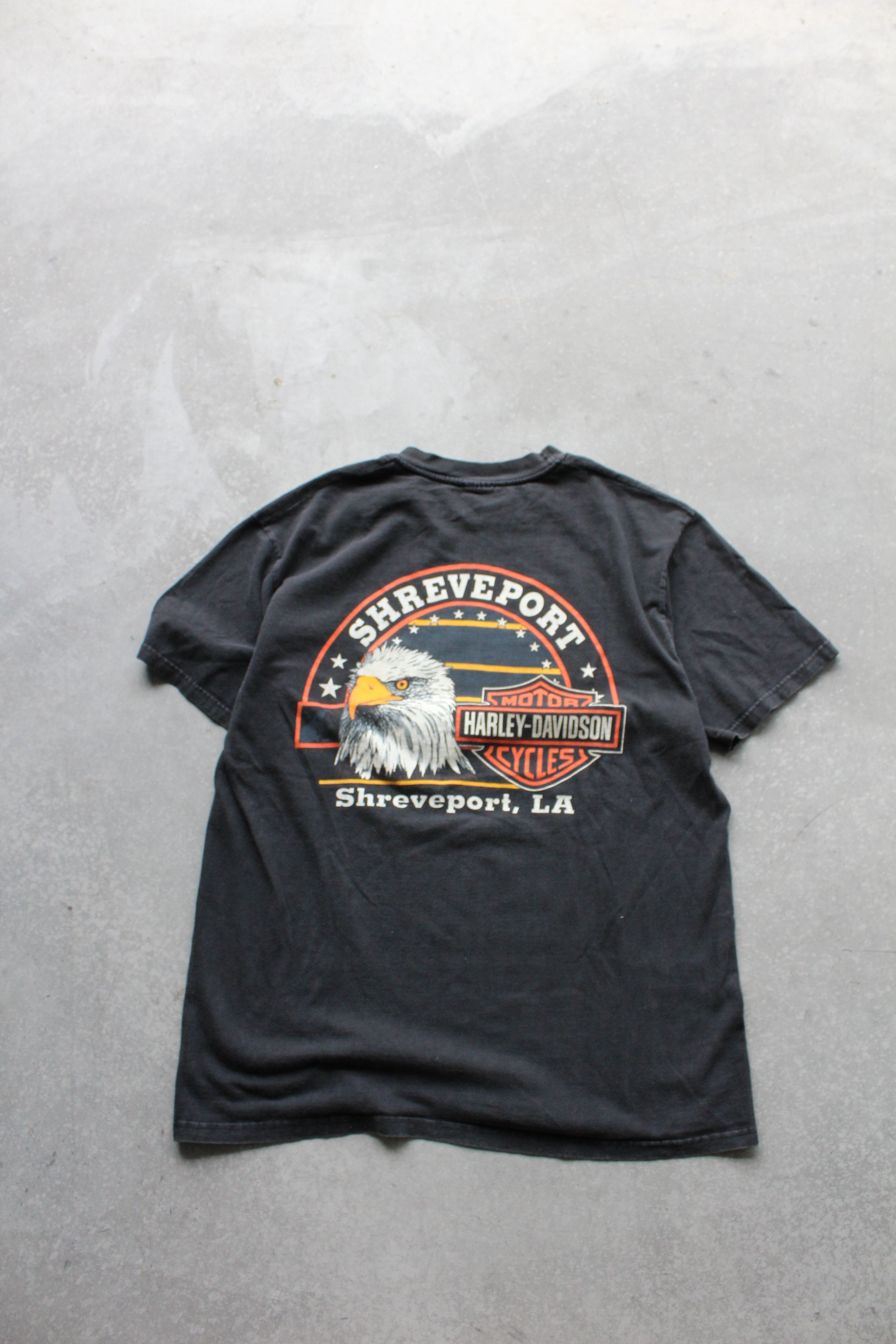 Vintage 90's Harley Davidson Flame Tee - L