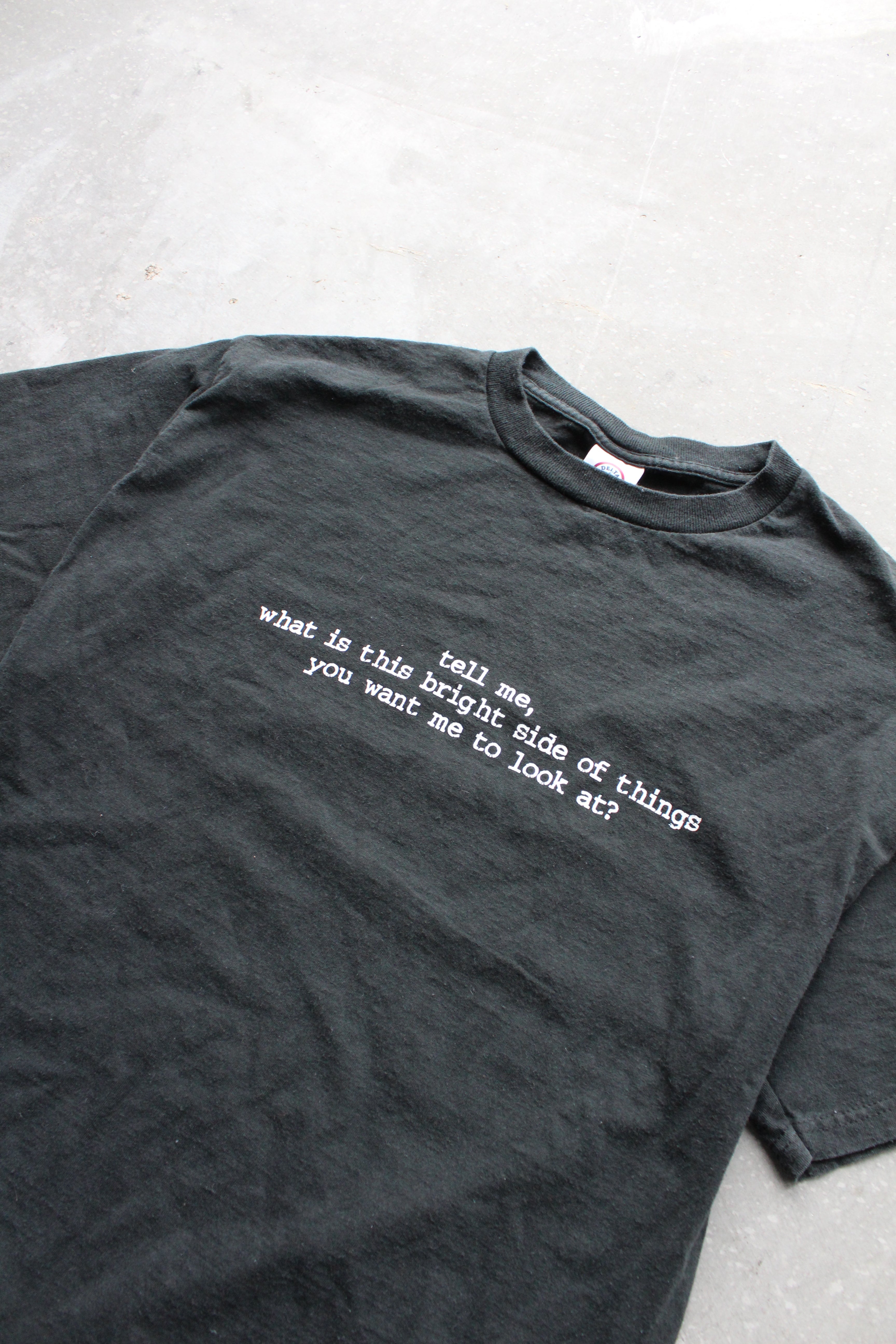 Y2K Dark Humor Tee - L