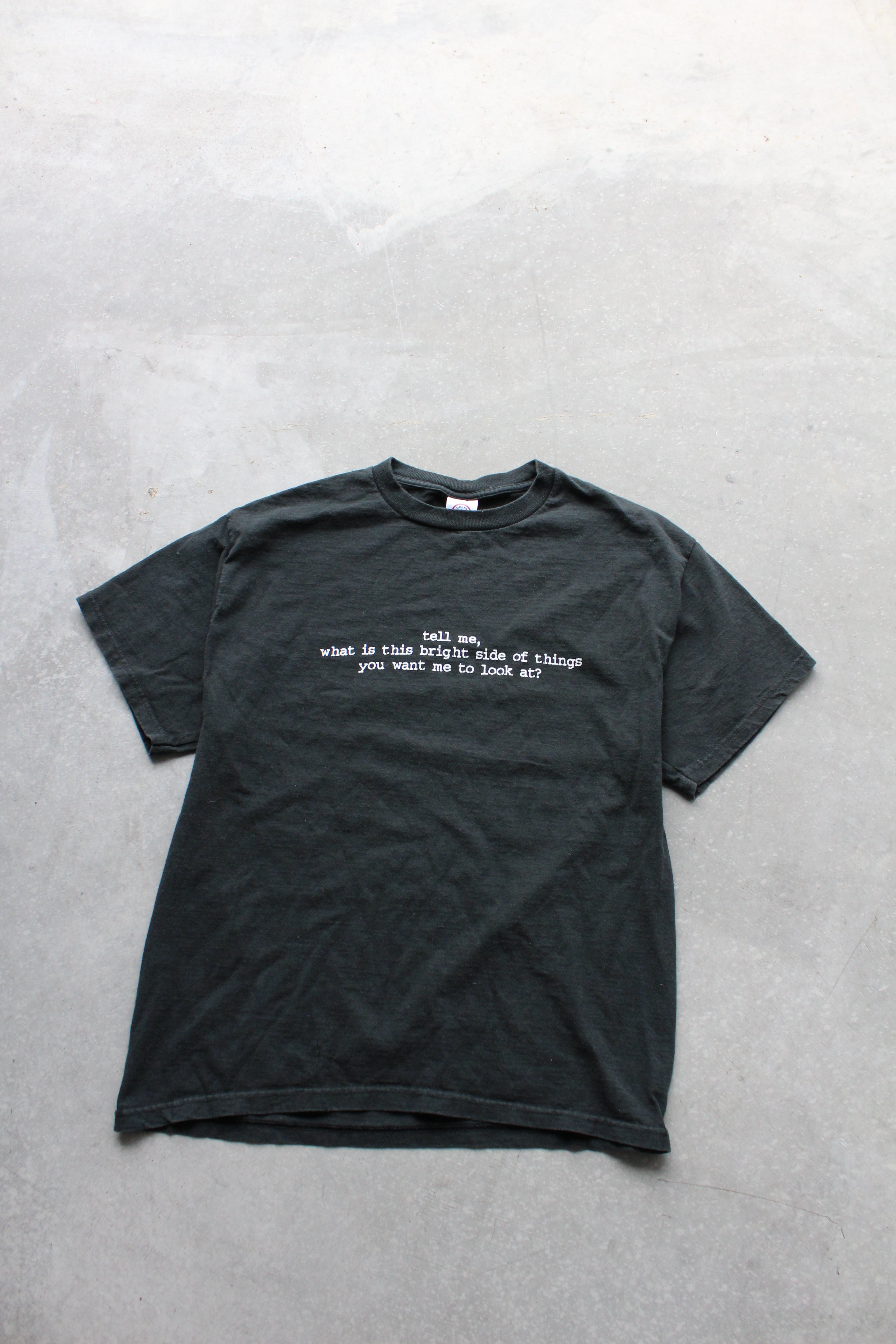 Y2K Dark Humor Tee - L