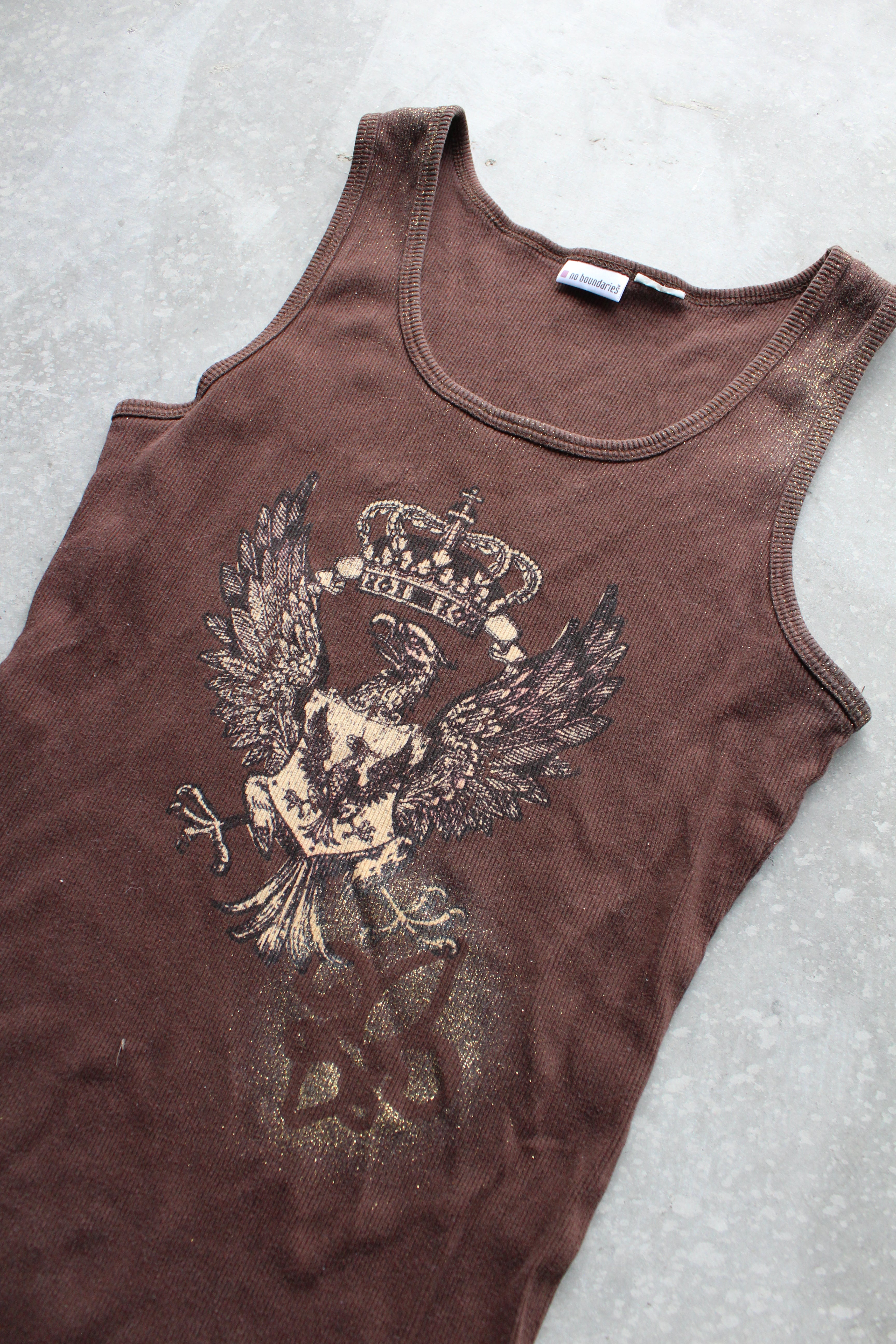Y2K NOBO Eagle Tank Top - M