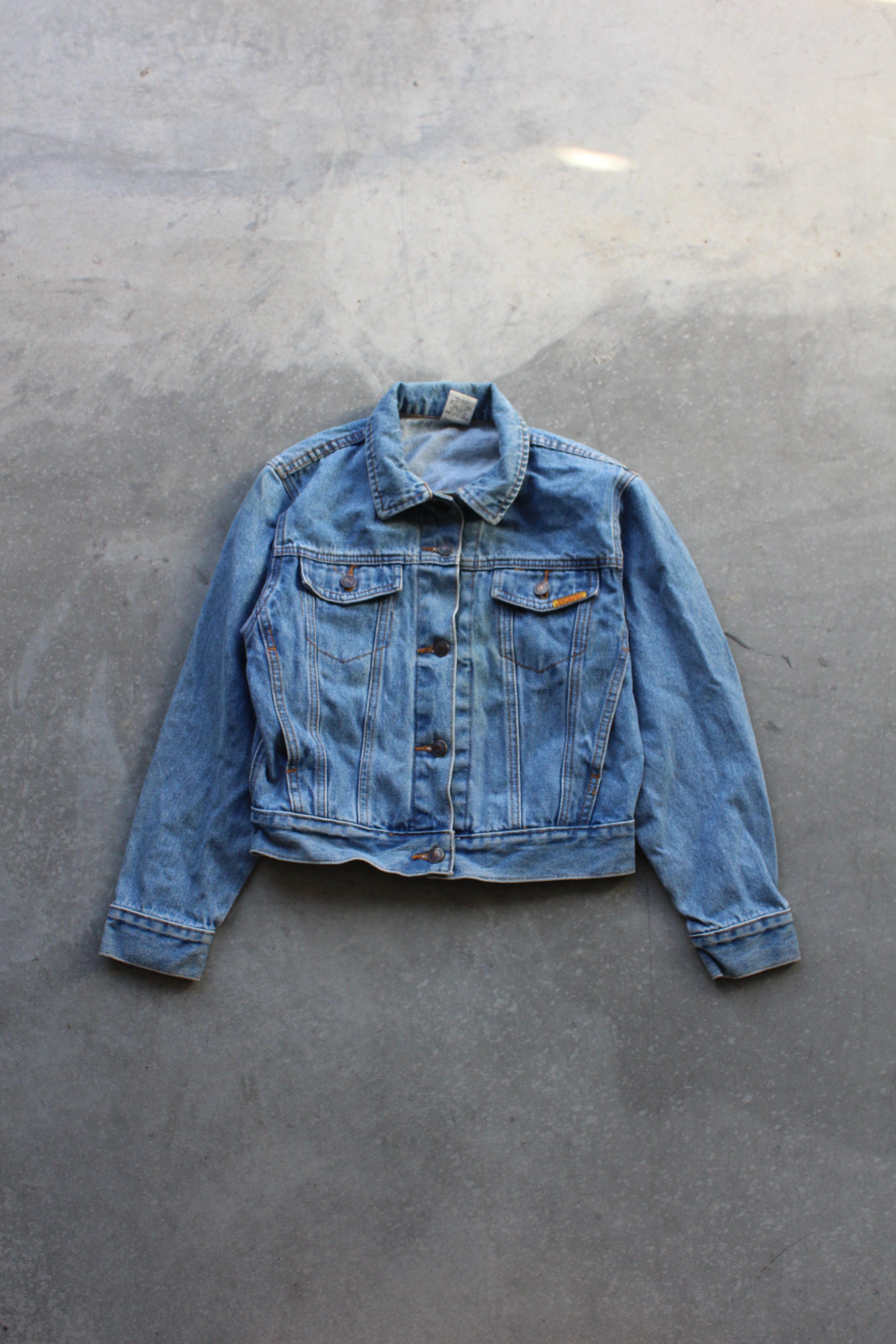 Vintage 80's Women's Jordache Jean Jacket - M