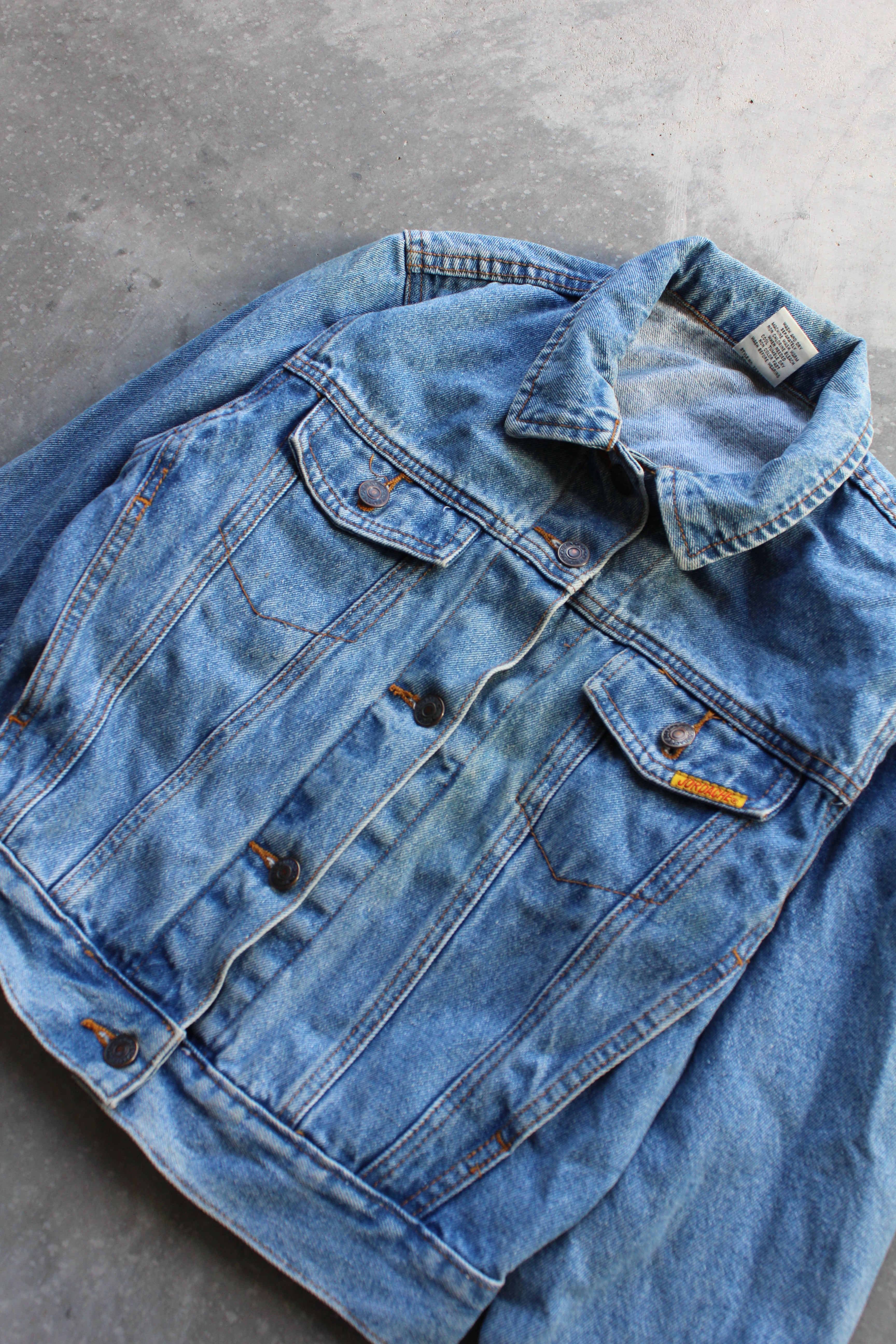 Vintage 80's Women's Jordache Jean Jacket - M