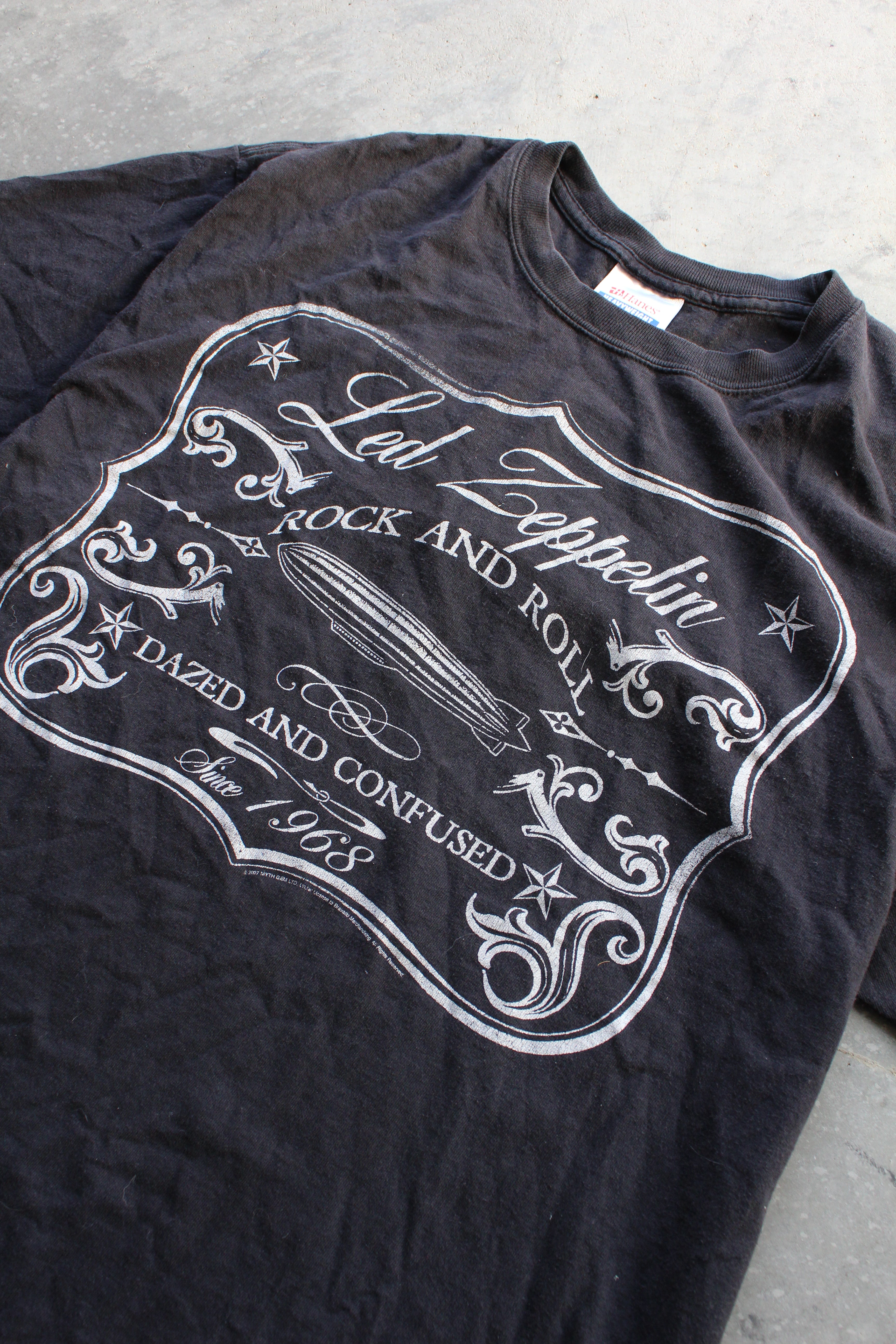 Y2K Led Zepplin Band Tee - L