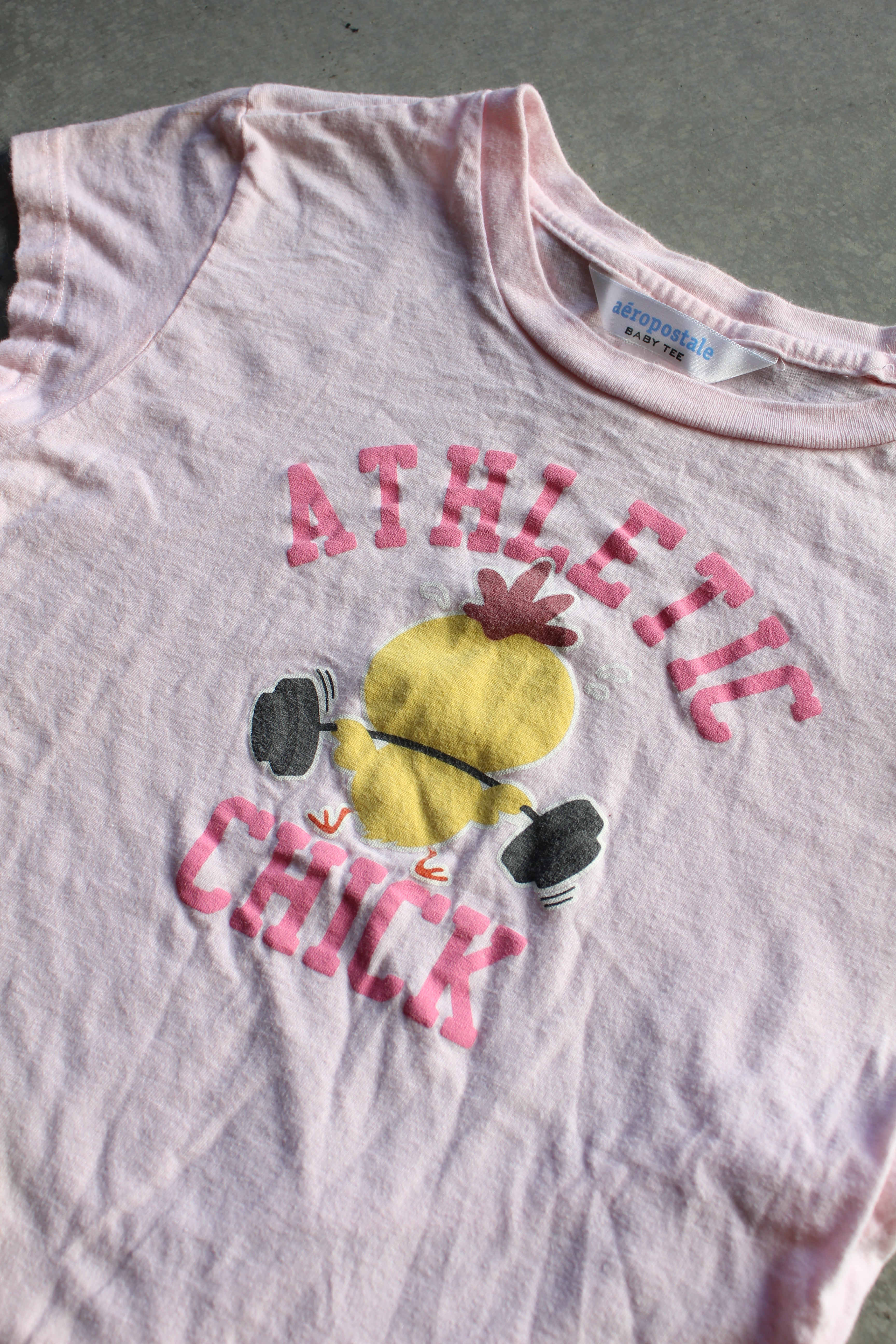 Y2K Women's Aeropostale Baby Tee - S