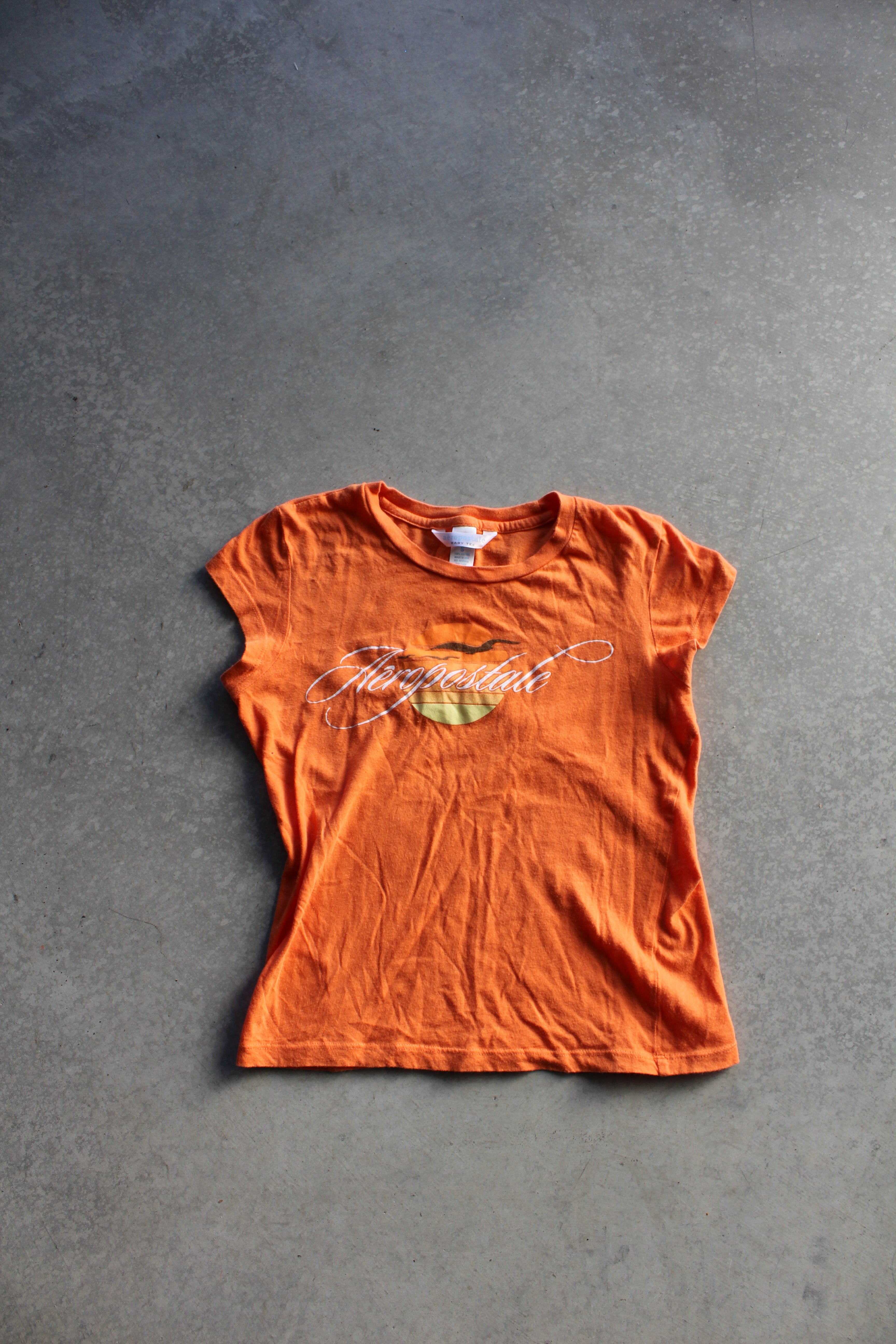 Y2K Women's Aeropostale baby Tee - S