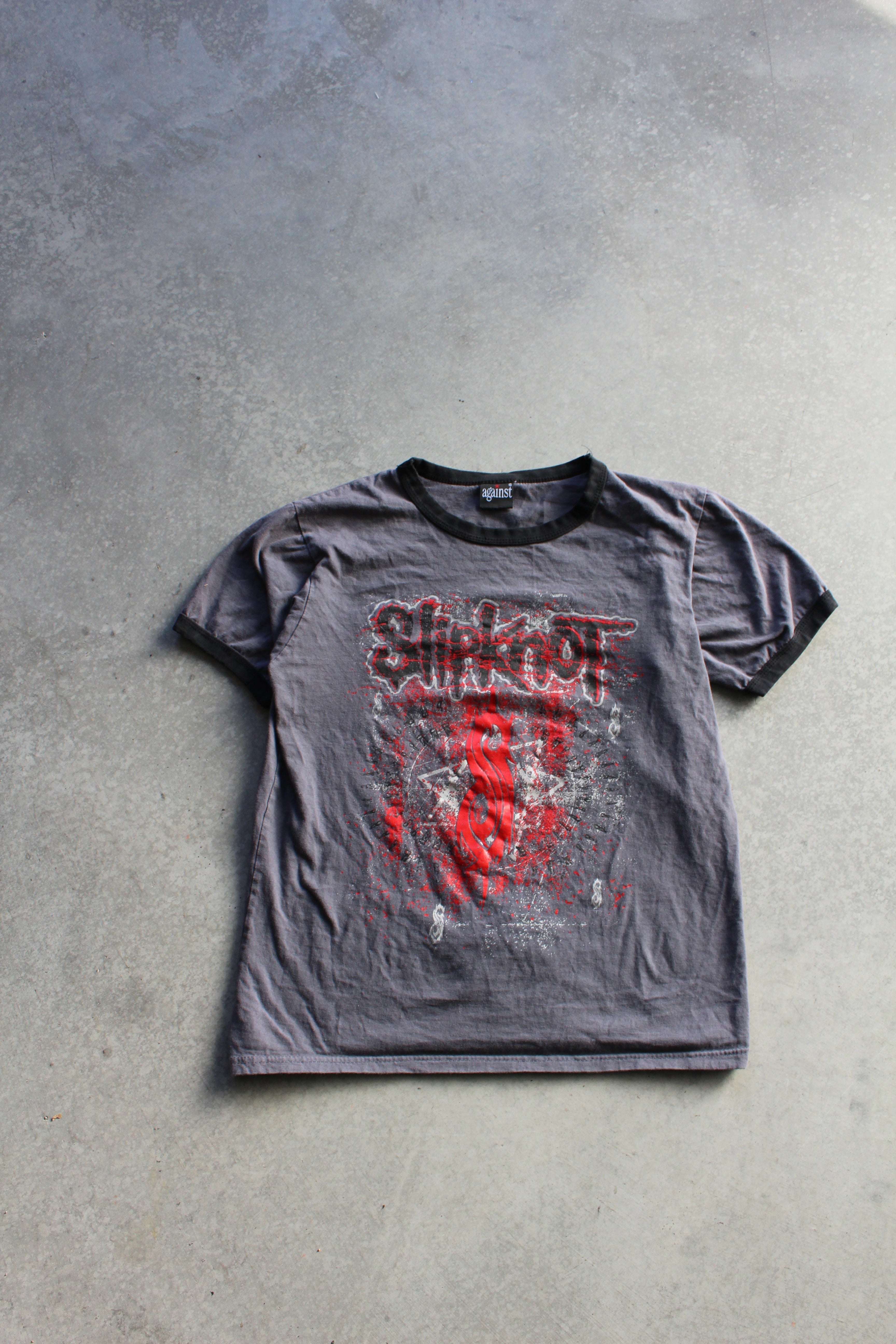 Y2K Slip Knot Ringer Tee - M