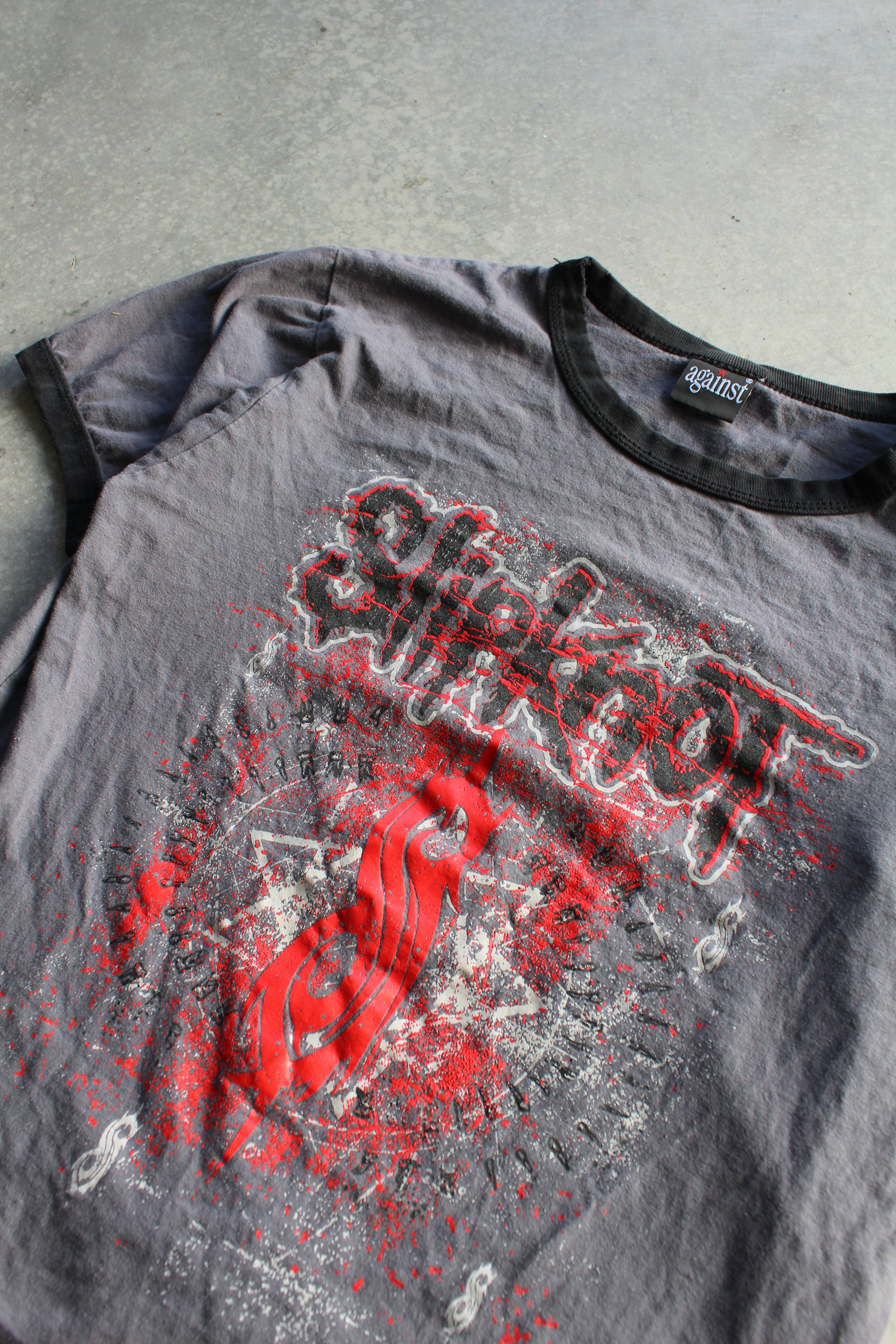 Y2K Slip Knot Ringer Tee - M