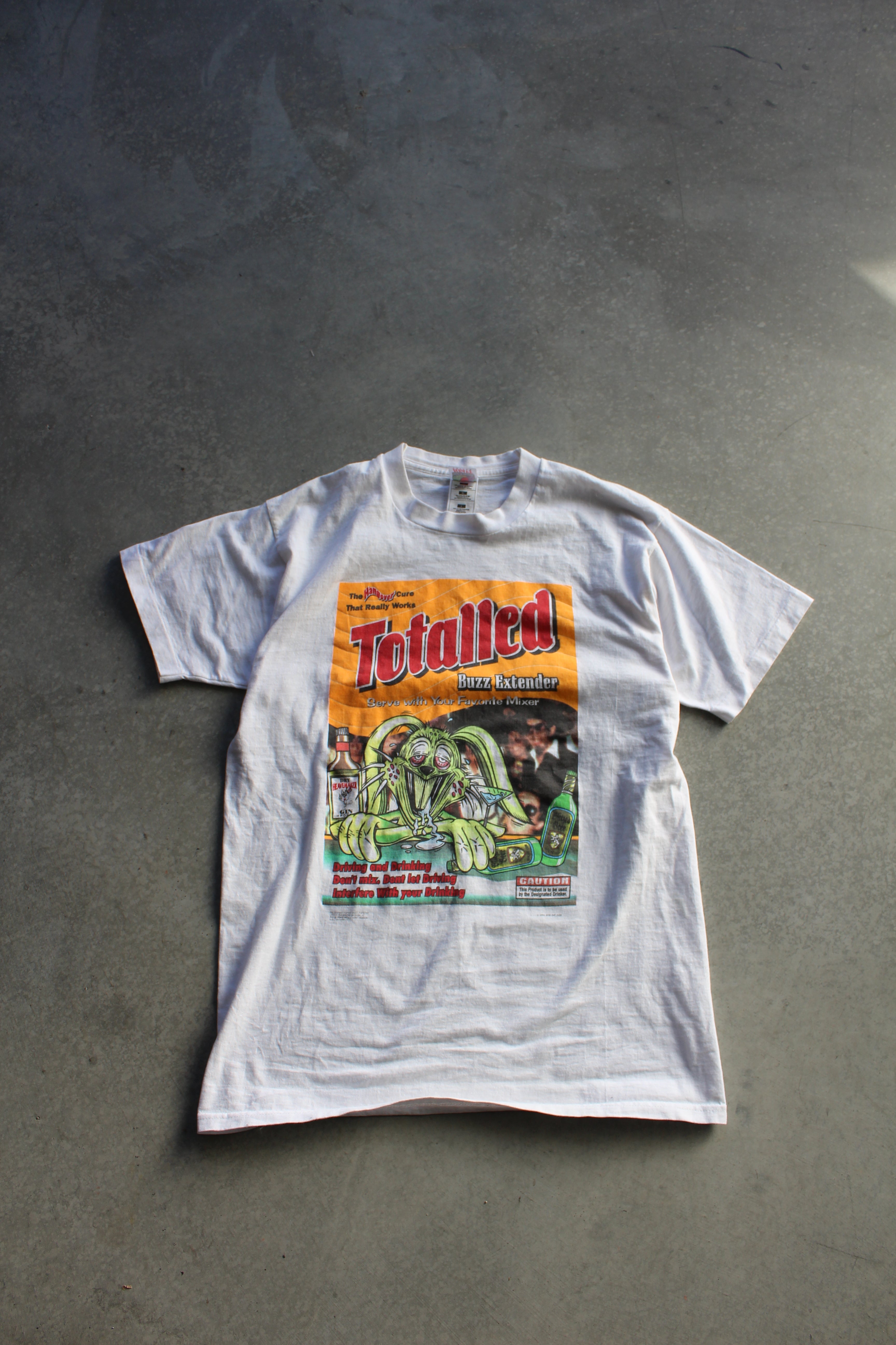 Vintage 90's Totaled Buzz Extender Tee - L