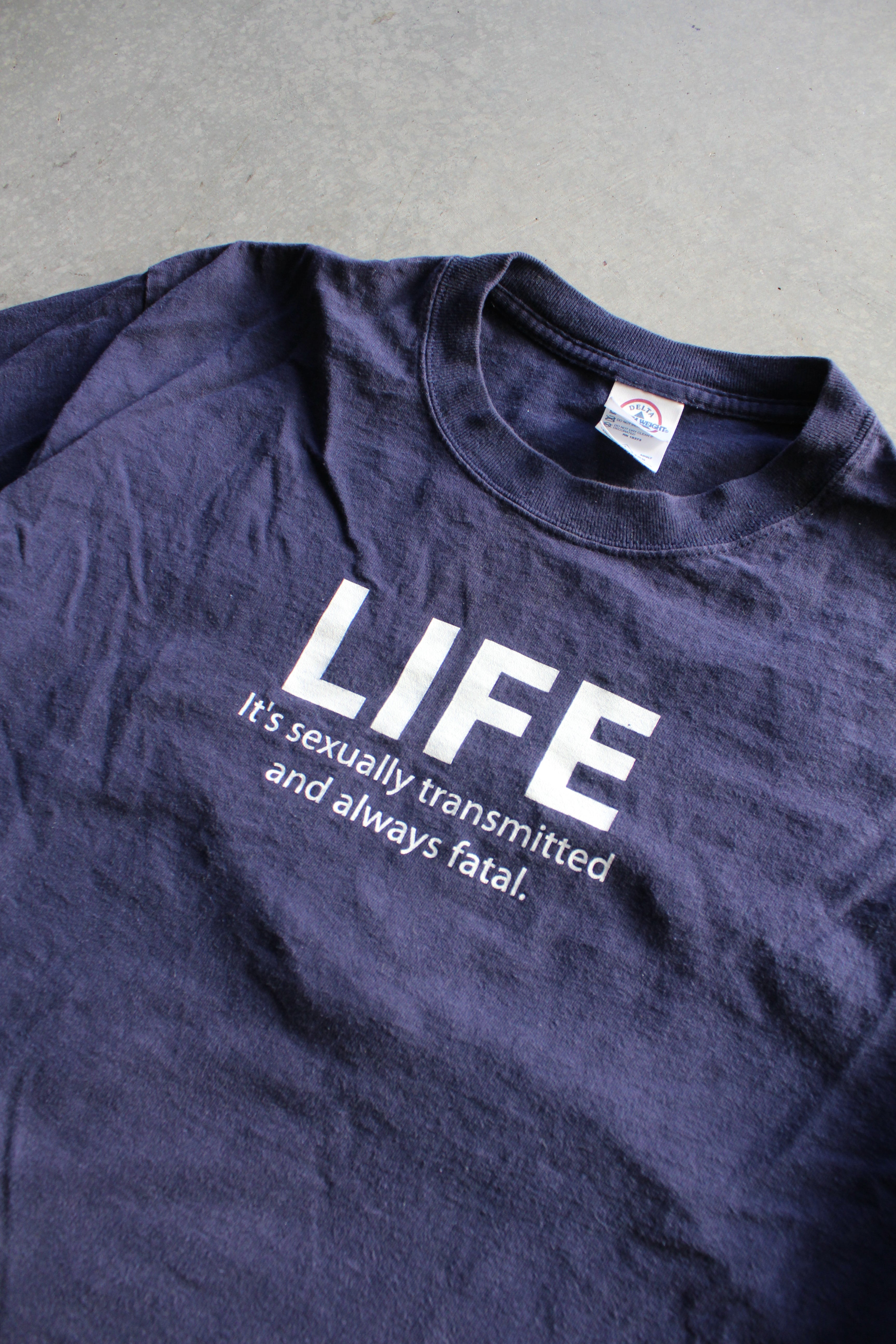 Y2K Life Sex Funny Tee - L