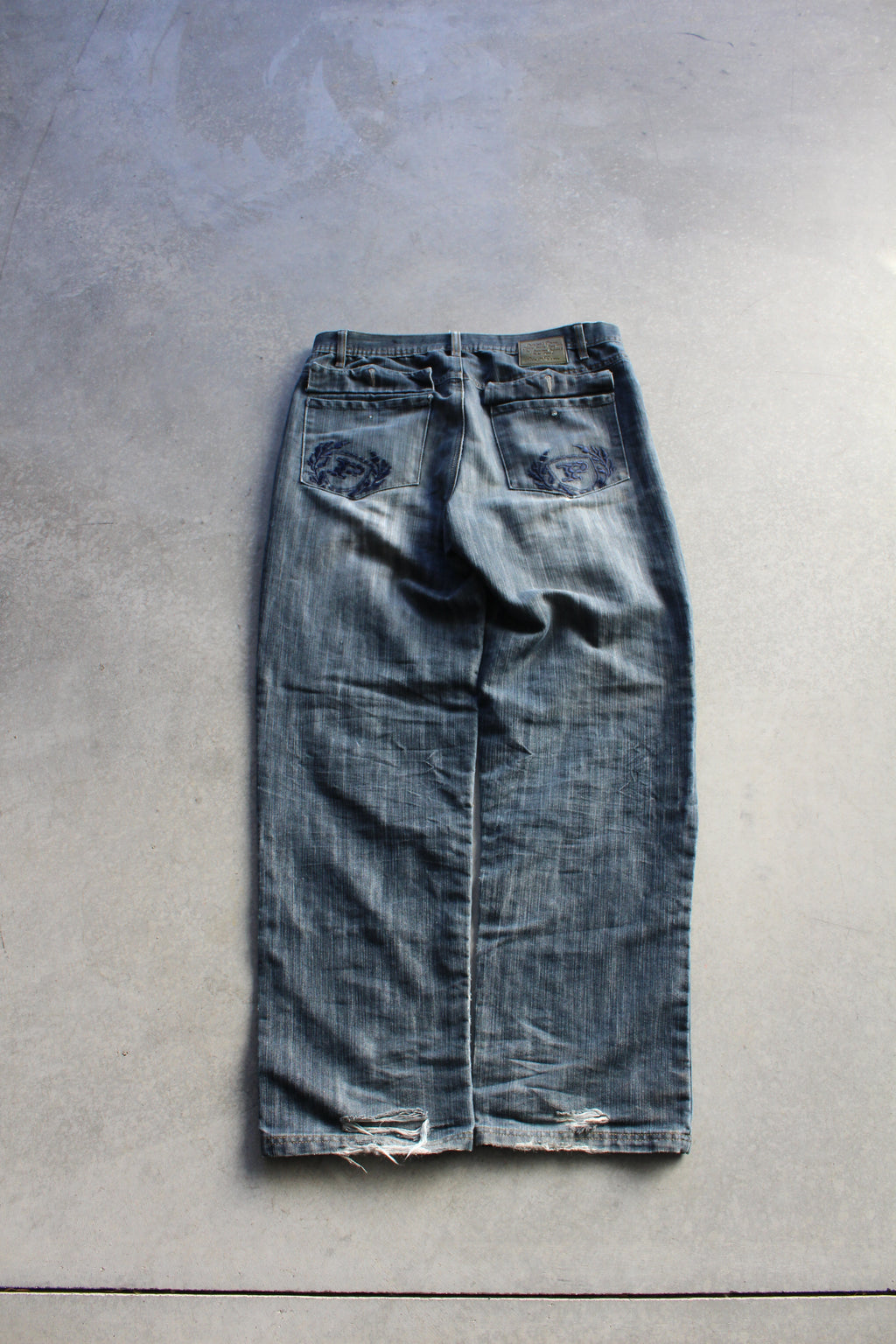 Y2K Phat Farm Baggy Wide Leg Jeans - 36