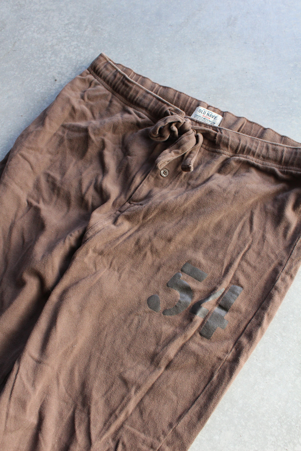 Y2K Old Navy Brown Sweatpants - M
