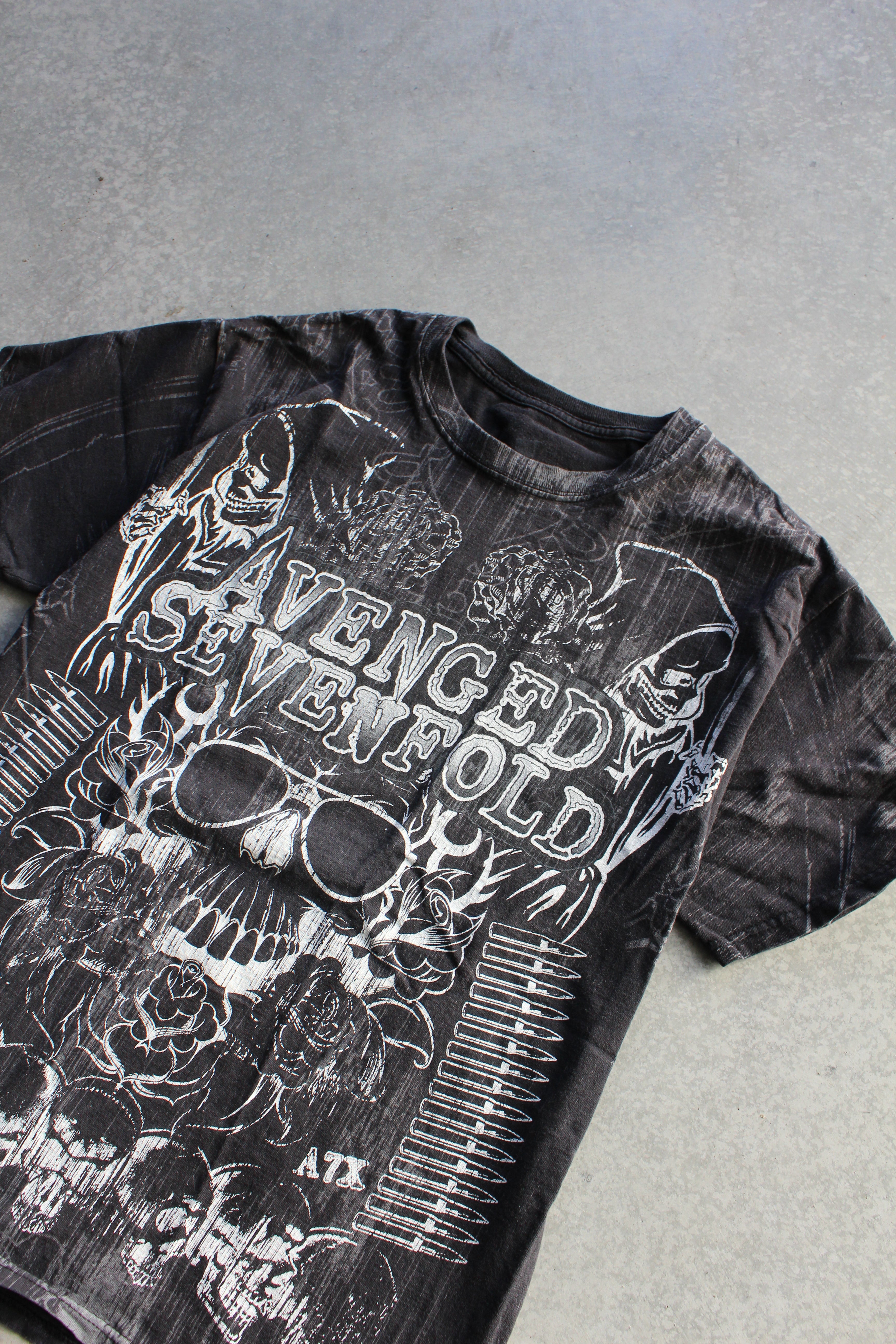 Y2K Avenged Sevenfold Band Tee - M