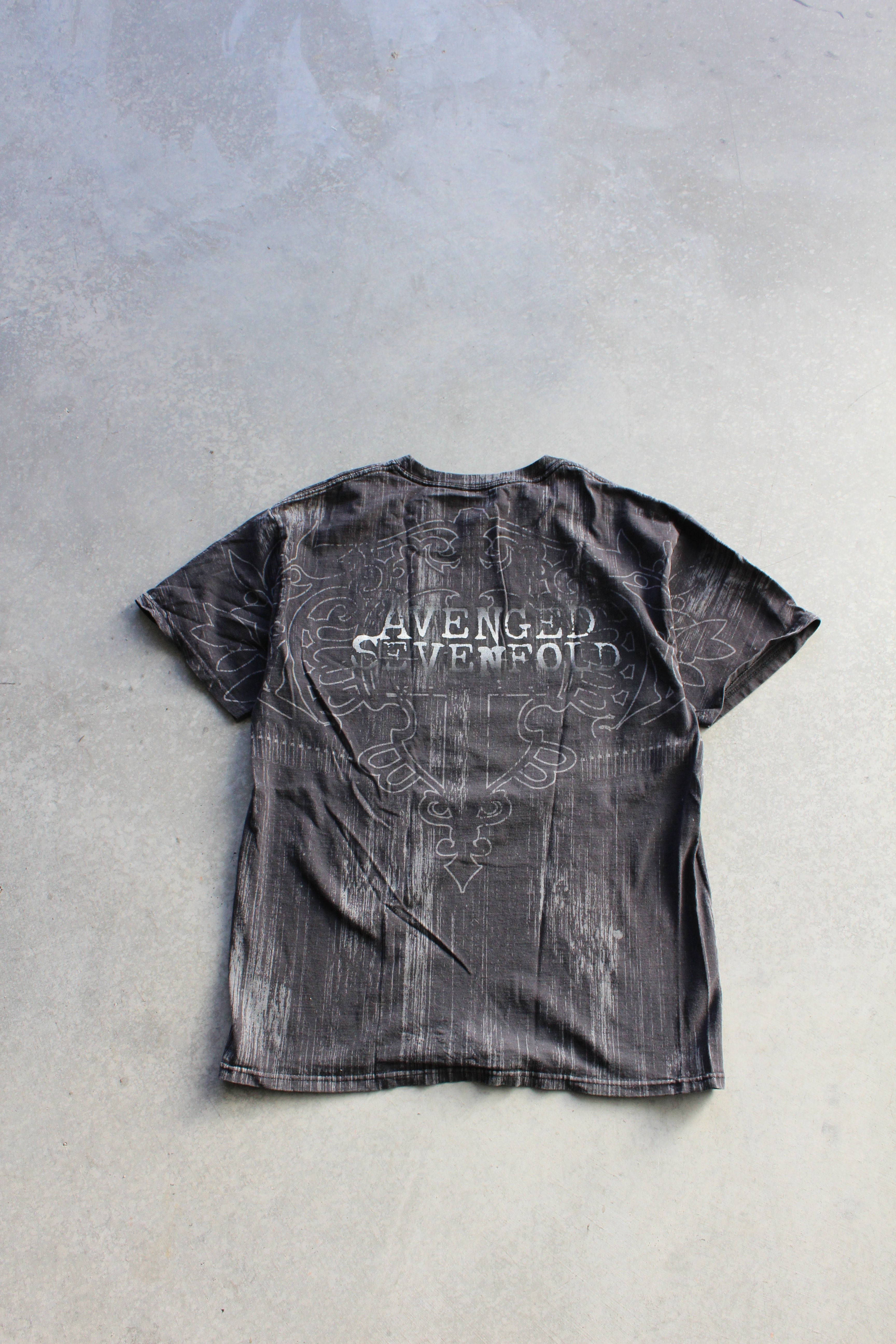 Y2K Avenged Sevenfold Band Tee - M