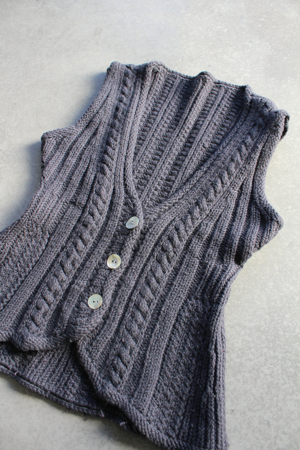Y2K Women's Knit Sweater Vest - S