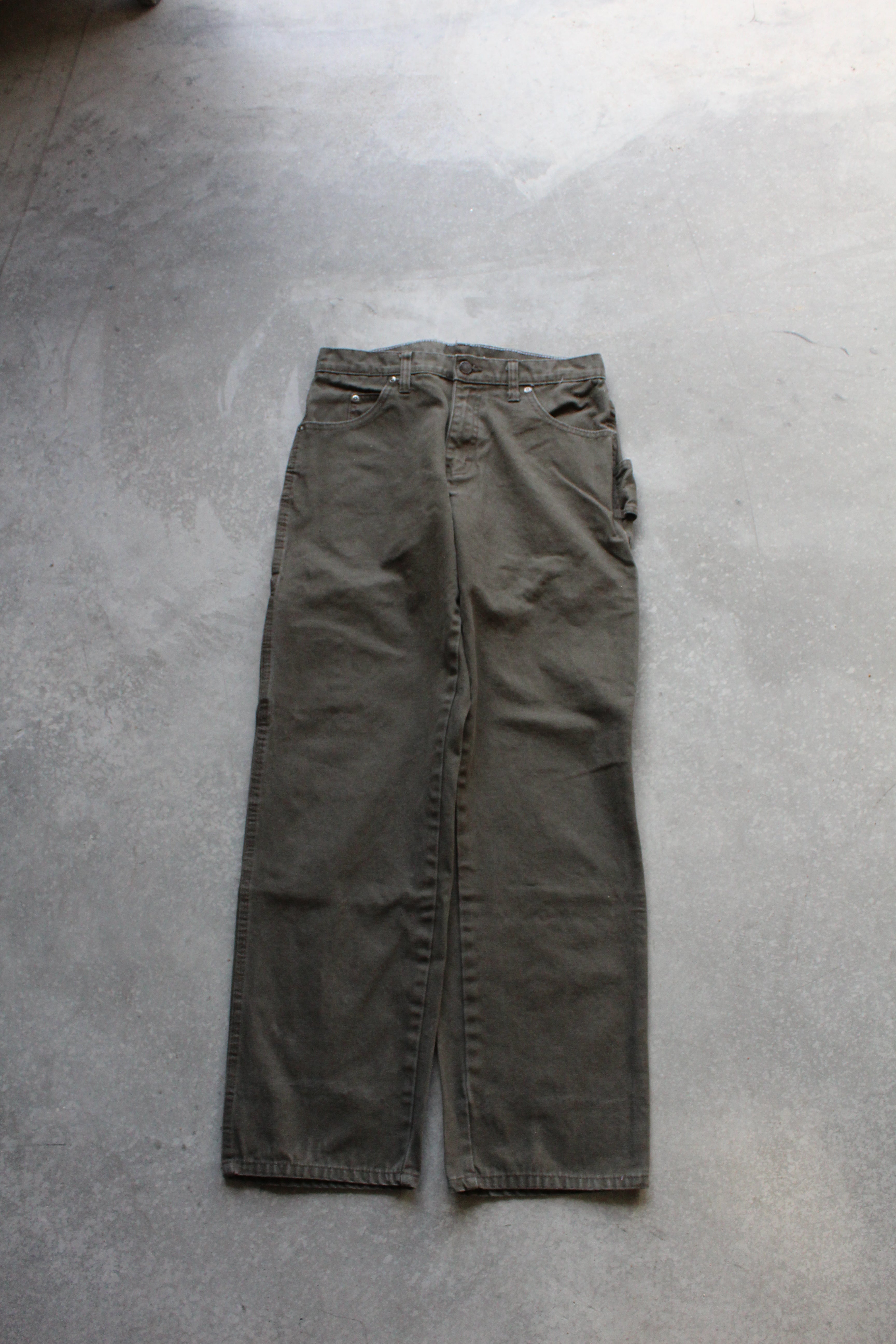 Y2K Olive Green Dickies Work Pants - 29