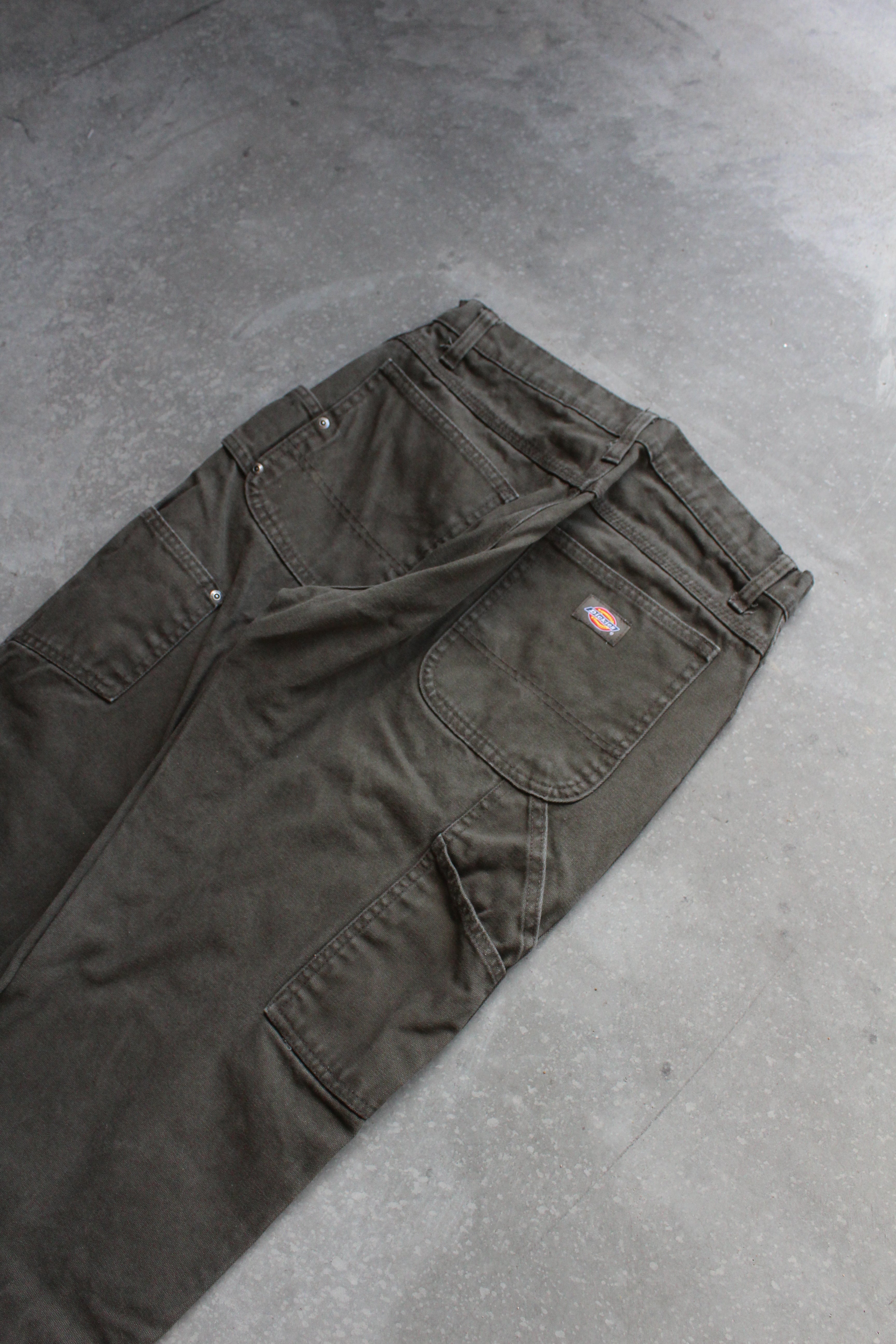 Y2K Olive Green Dickies Work Pants - 29