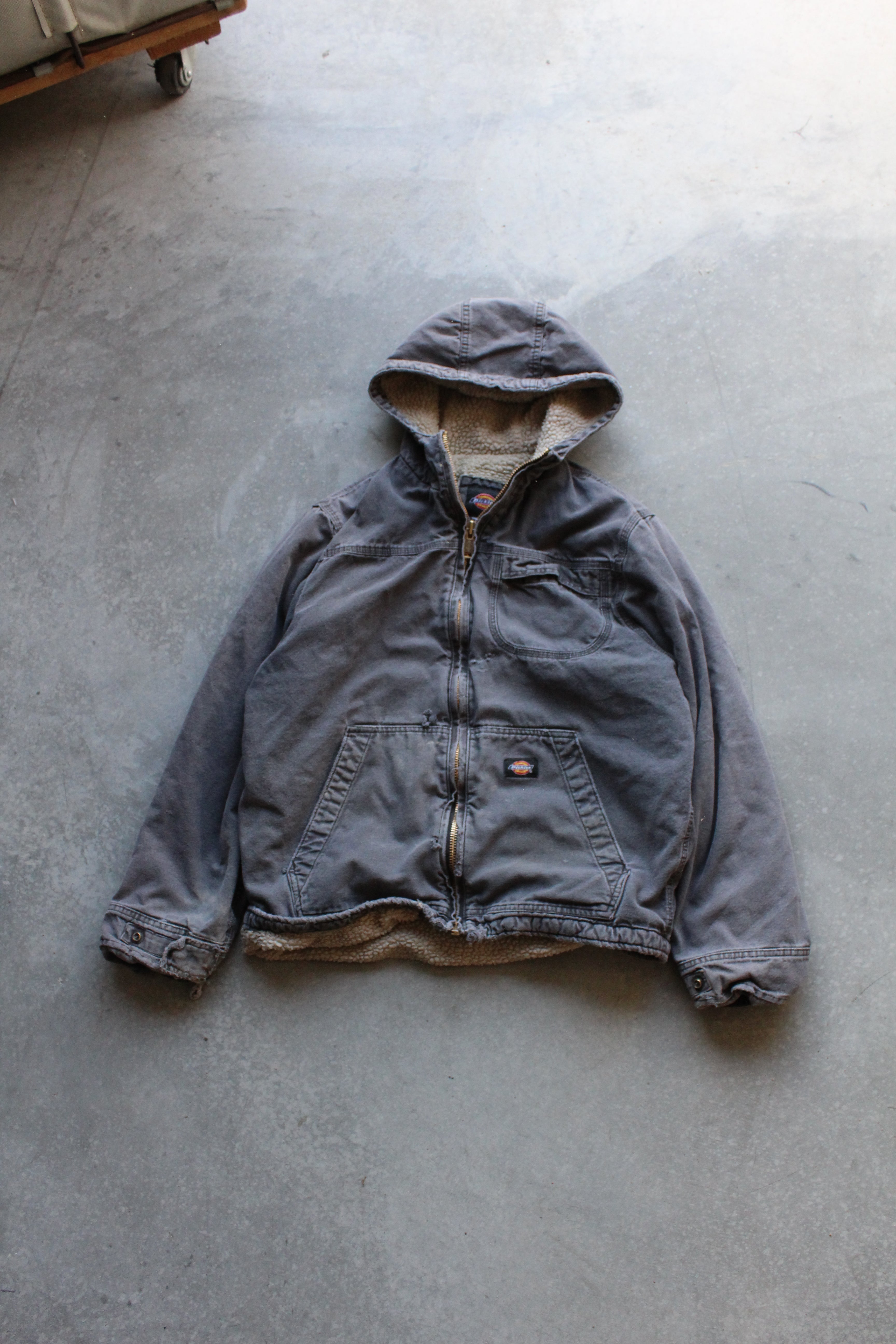 Y2K Dickies Sherpa Lined Work Jacket - M