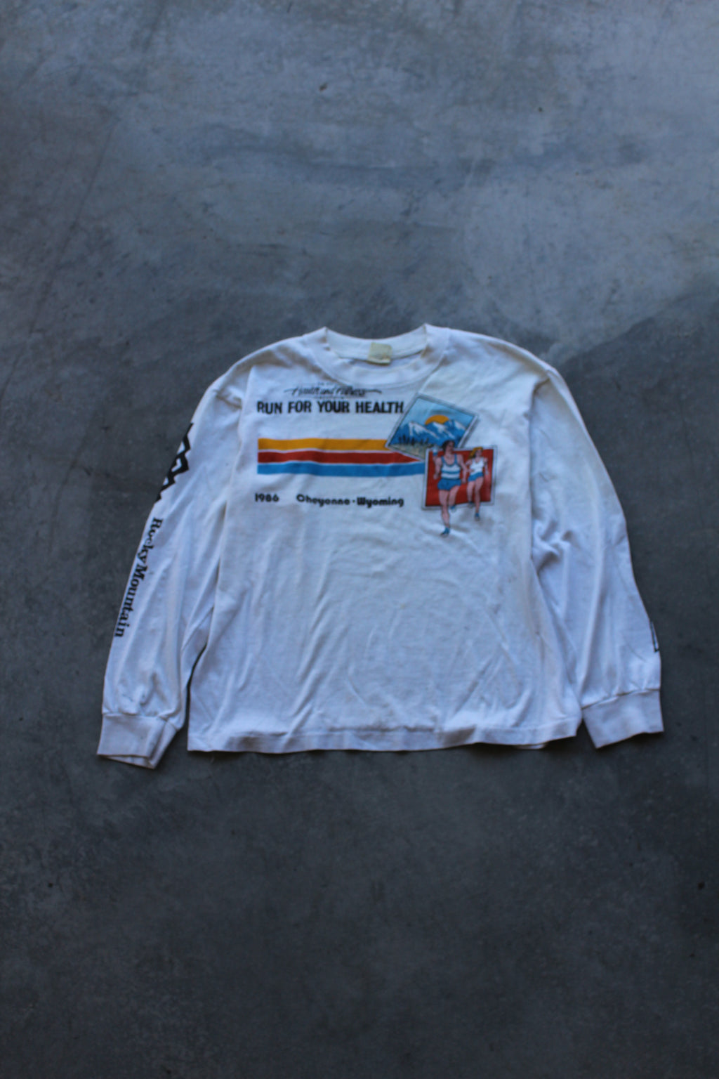 VTG 1986 Chyenne Marathon Long Sleeve - M