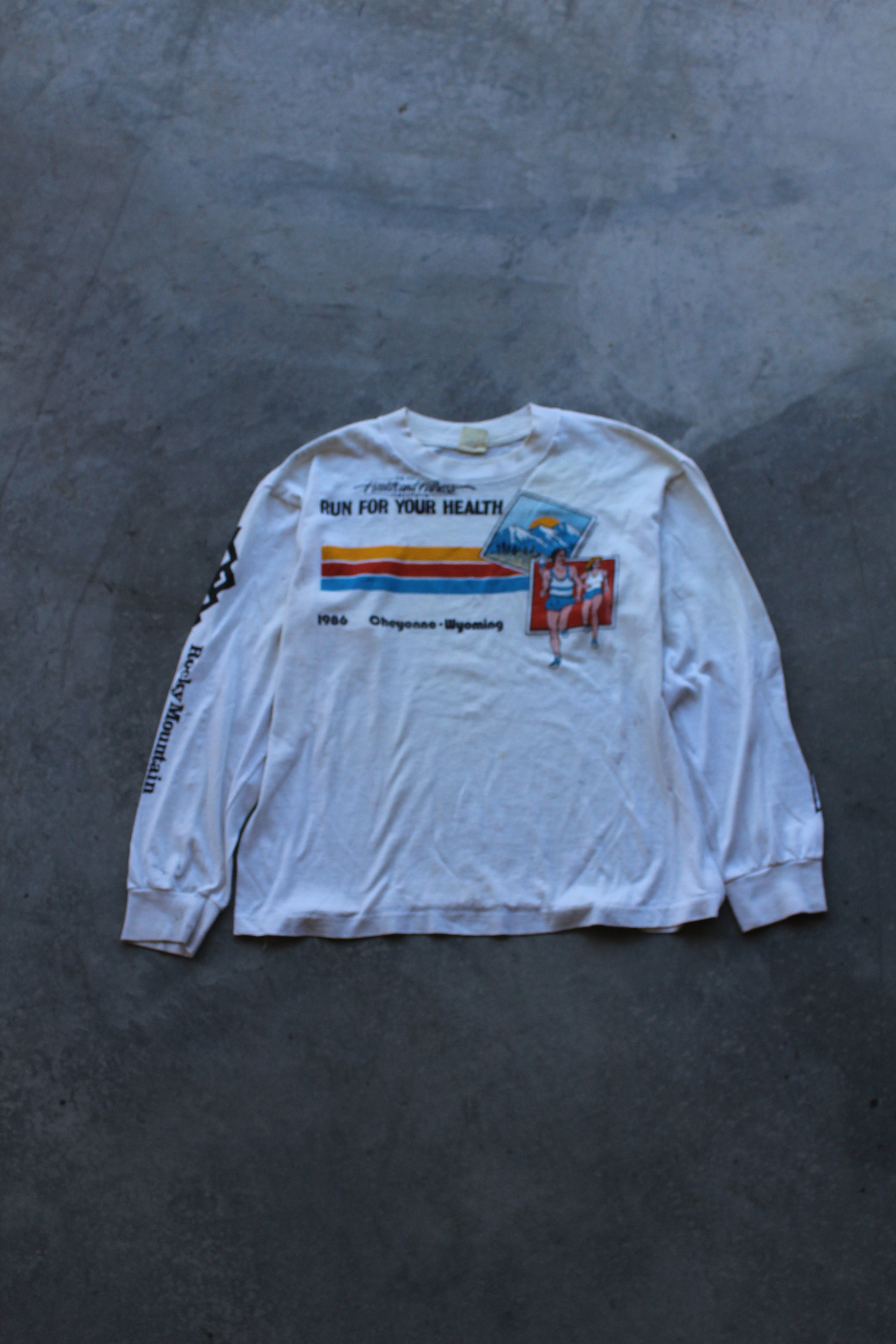 VTG 1986 Chyenne Marathon Long Sleeve - M