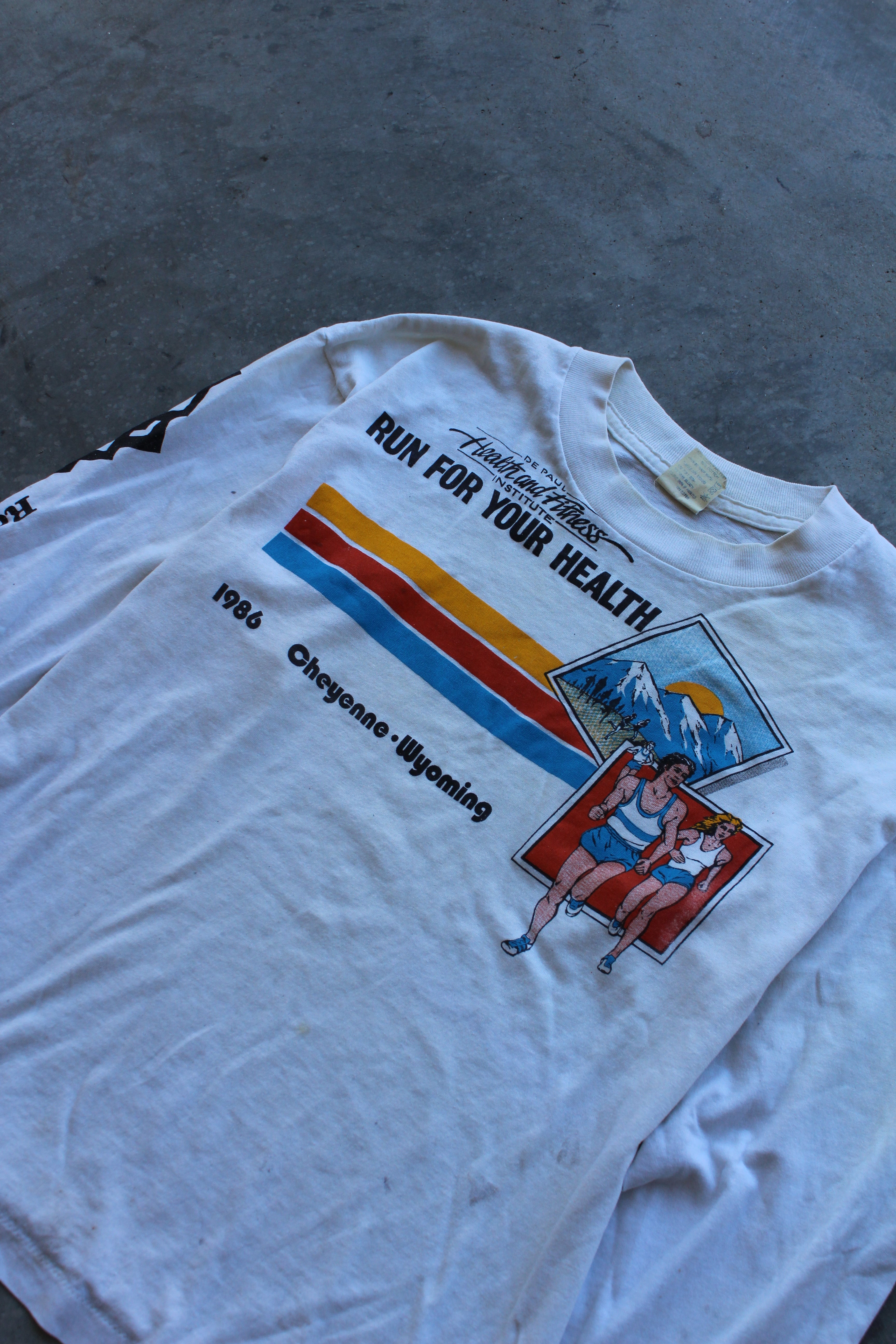 VTG 1986 Chyenne Marathon Long Sleeve - M
