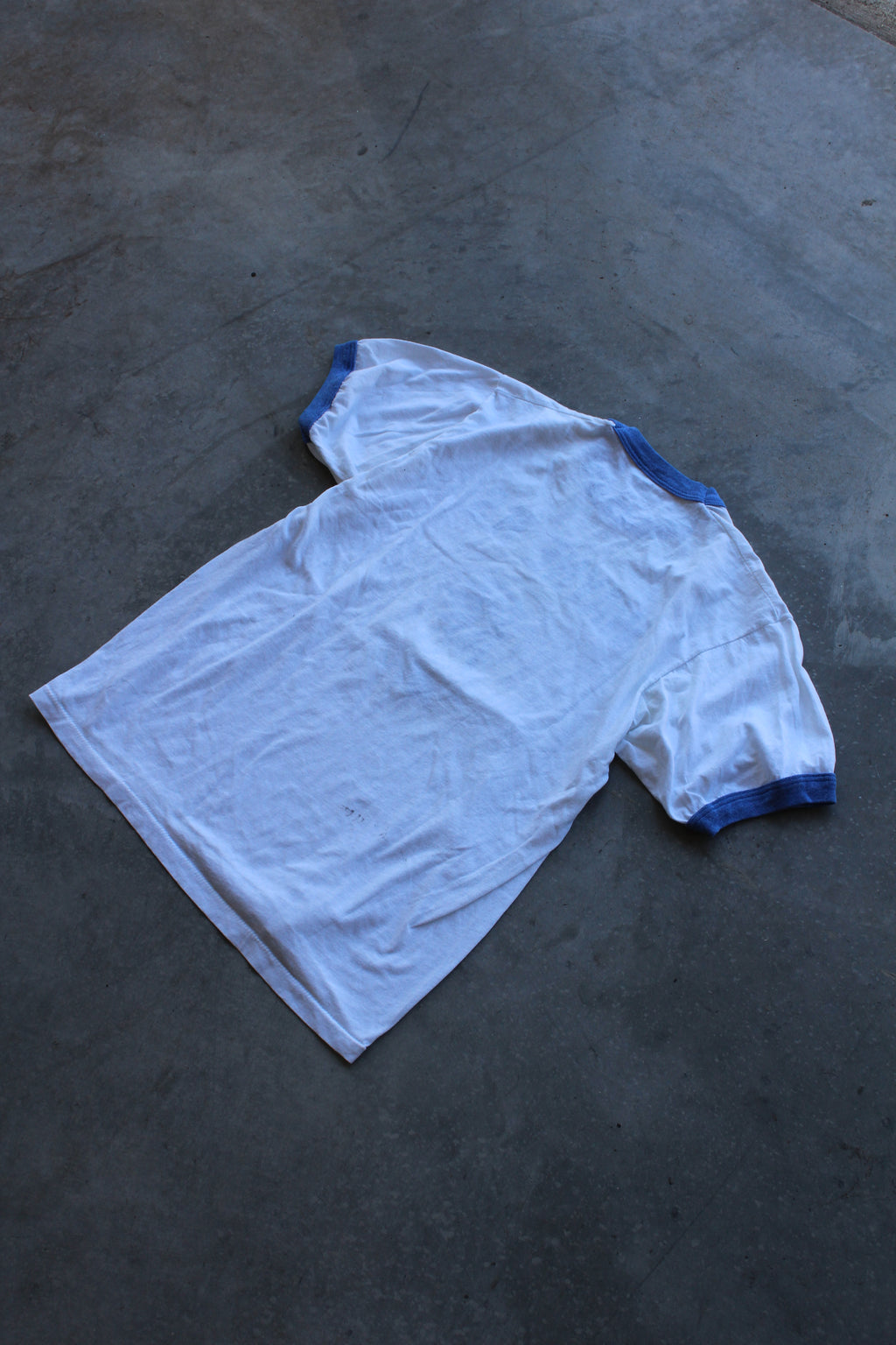 VTG 60s Wayne HS Ringer Tee - M