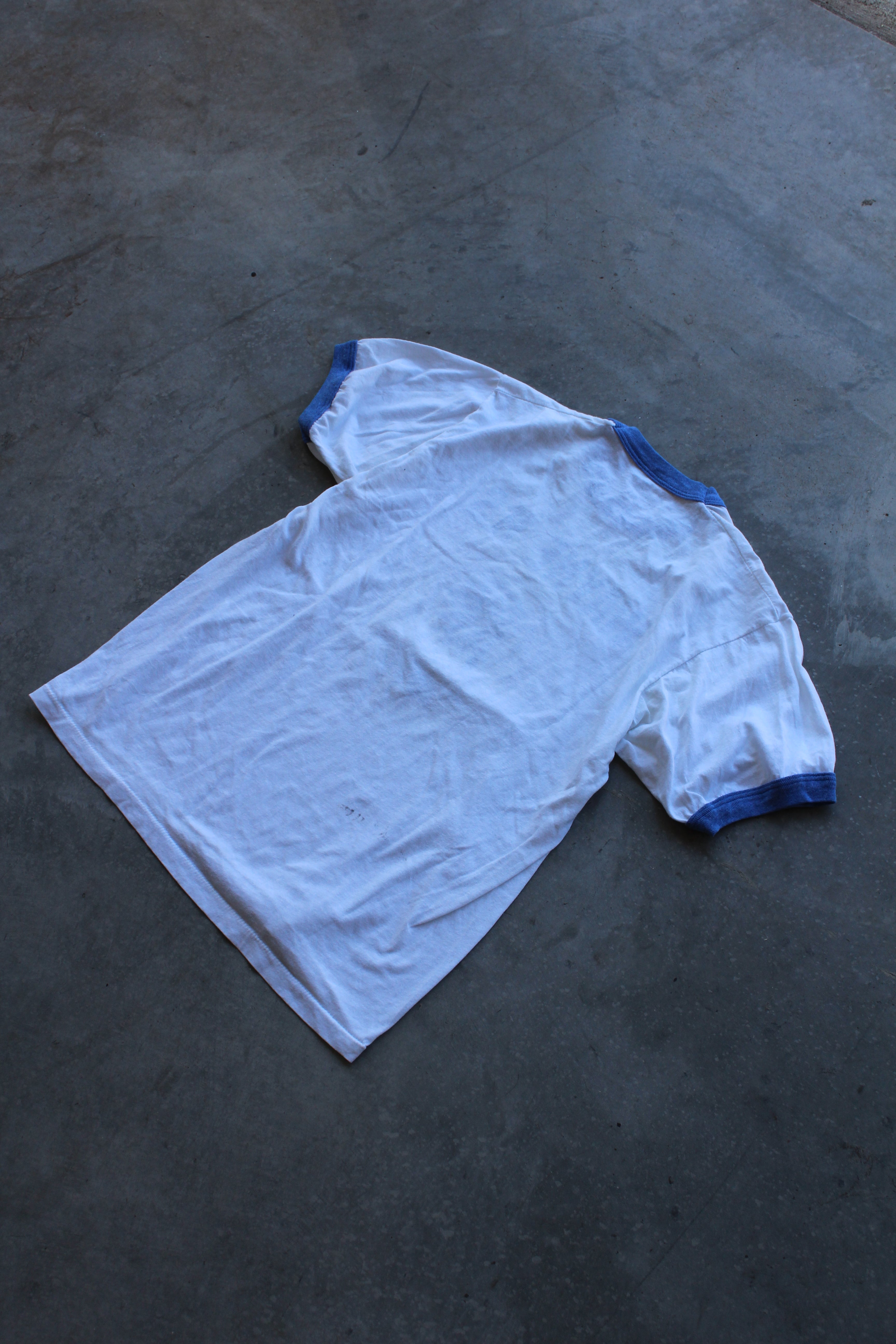VTG 60s Wayne HS Ringer Tee - M