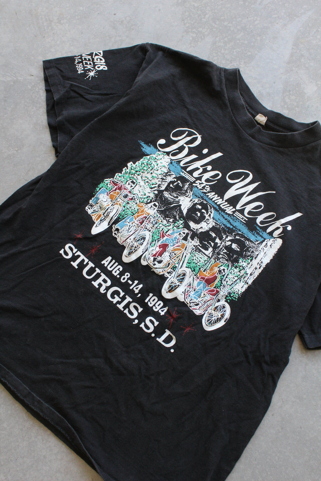 VTG 94' Sturgis Bike Week Tee - L